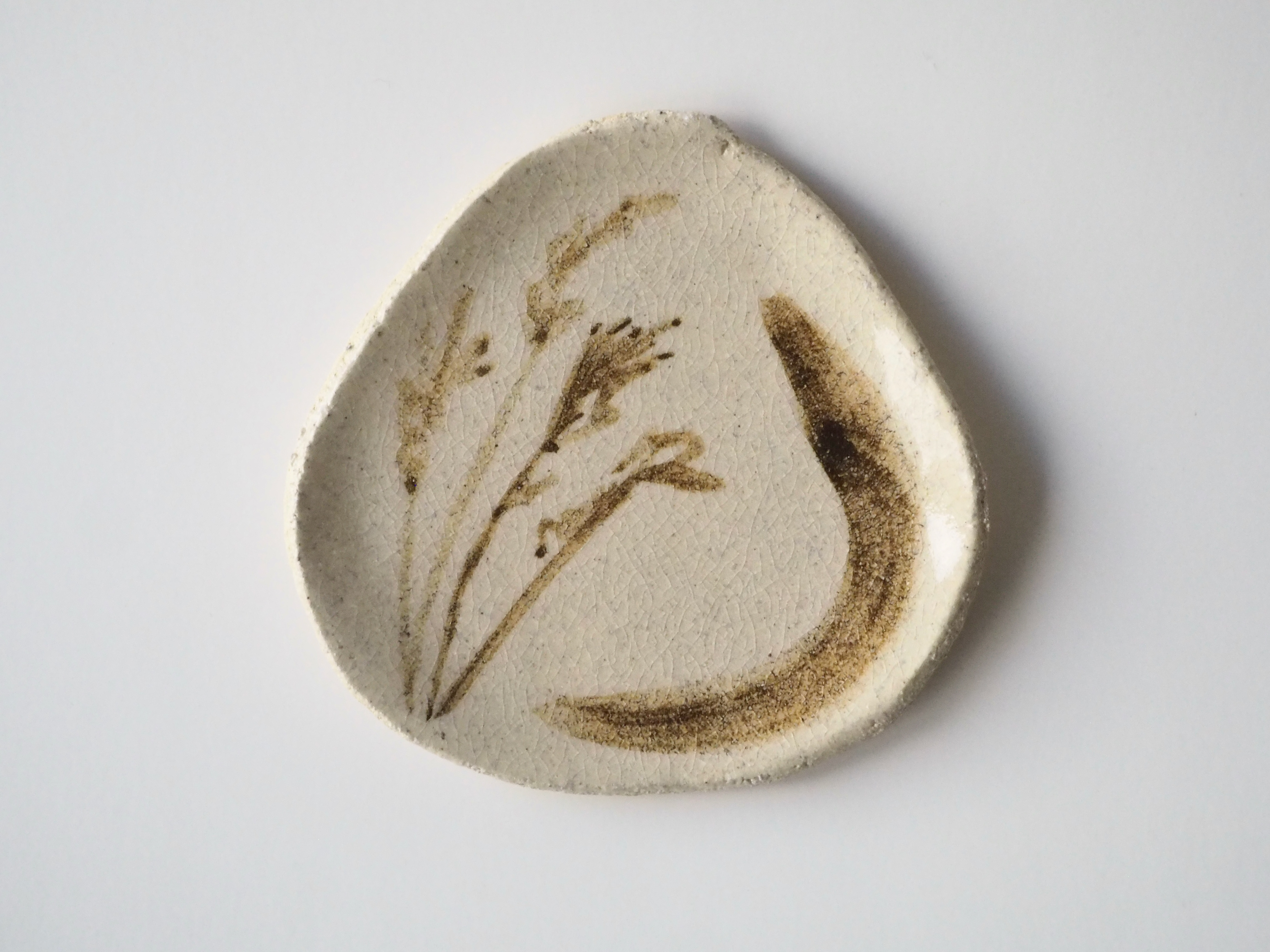 $20 [Tetsu-e plant - 4.5in x 4.5in]