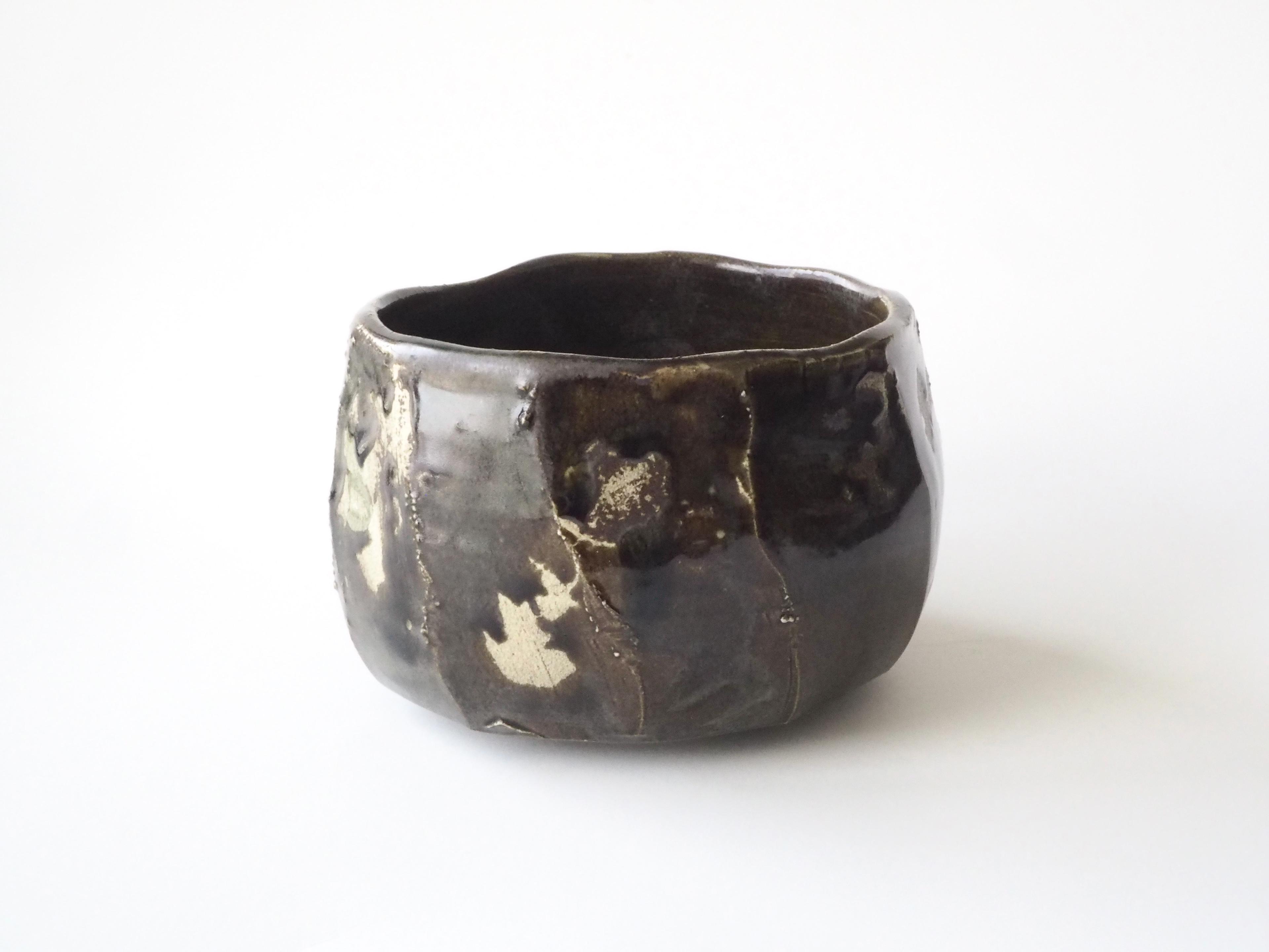 $55 [Faceted bowl - 5.5in x 5.5in x 3.5in]