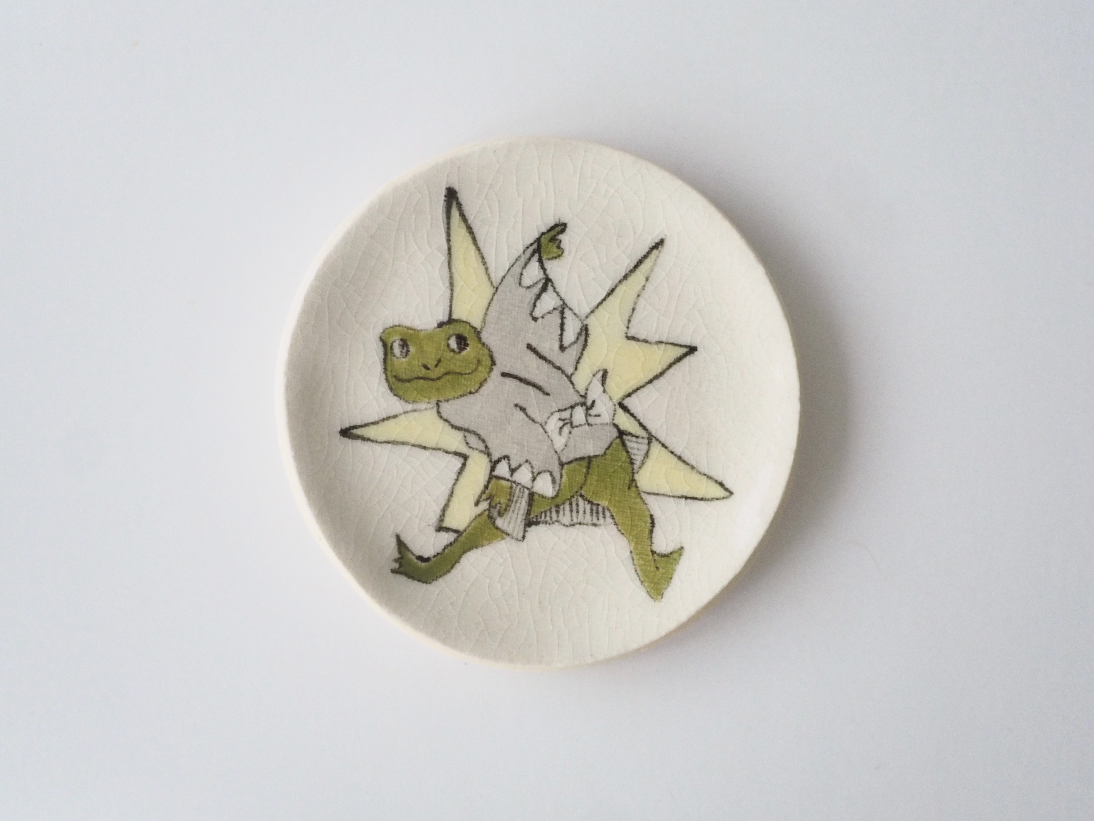 Dancing frog dish