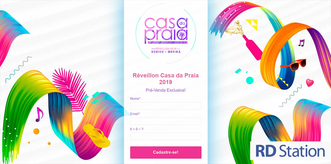 Landing Page - Casa da Praia