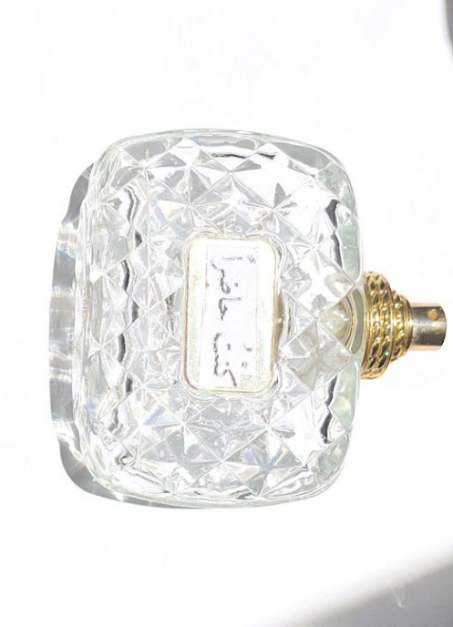 Detail (text collage and found object) — Text in image (Arabic → English): 'I was present'