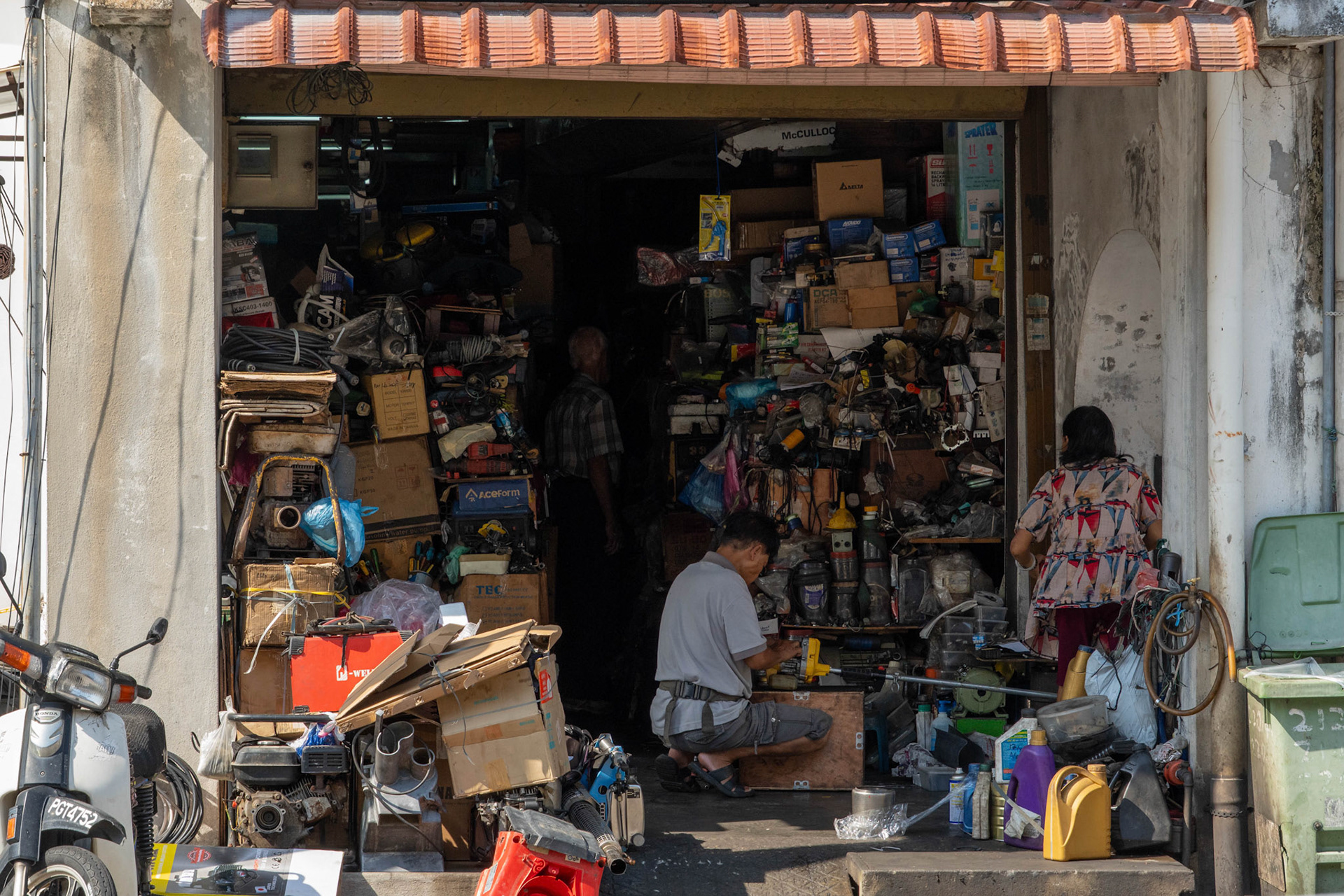 Local shop, George town, Malaysia