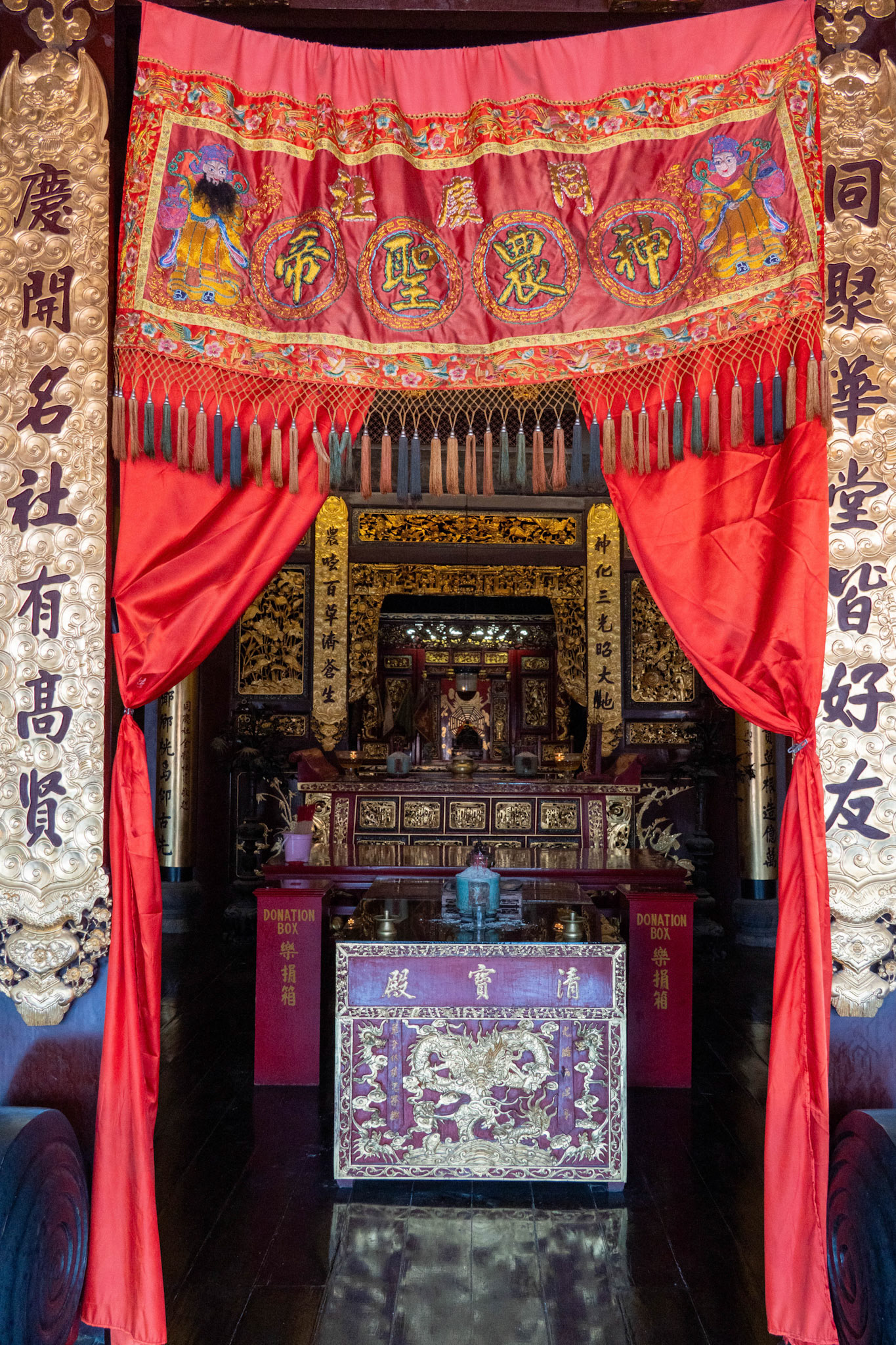 Chinese temple, George town, Malaysia