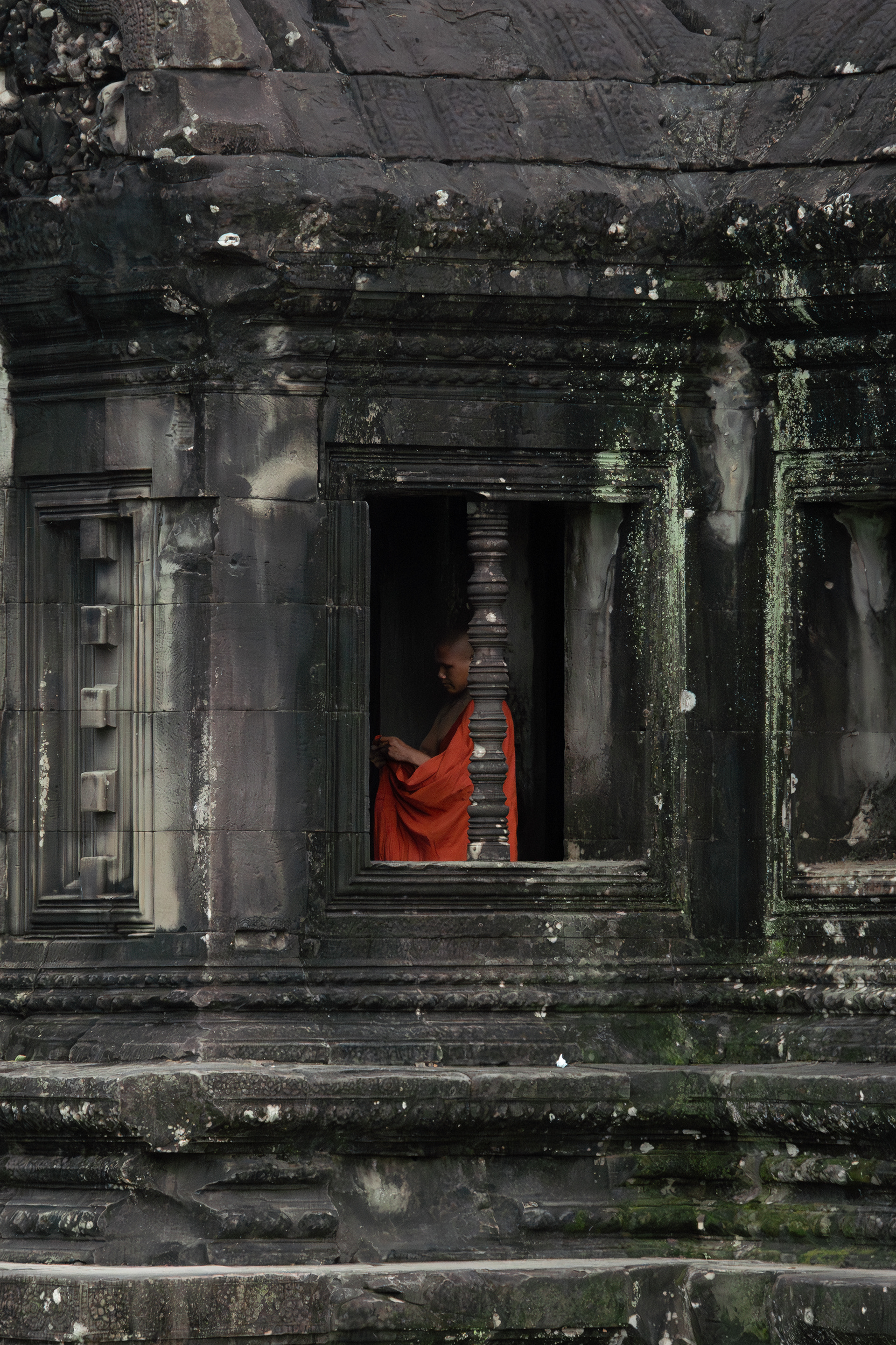 Monk Angkor Wat, Cambodia