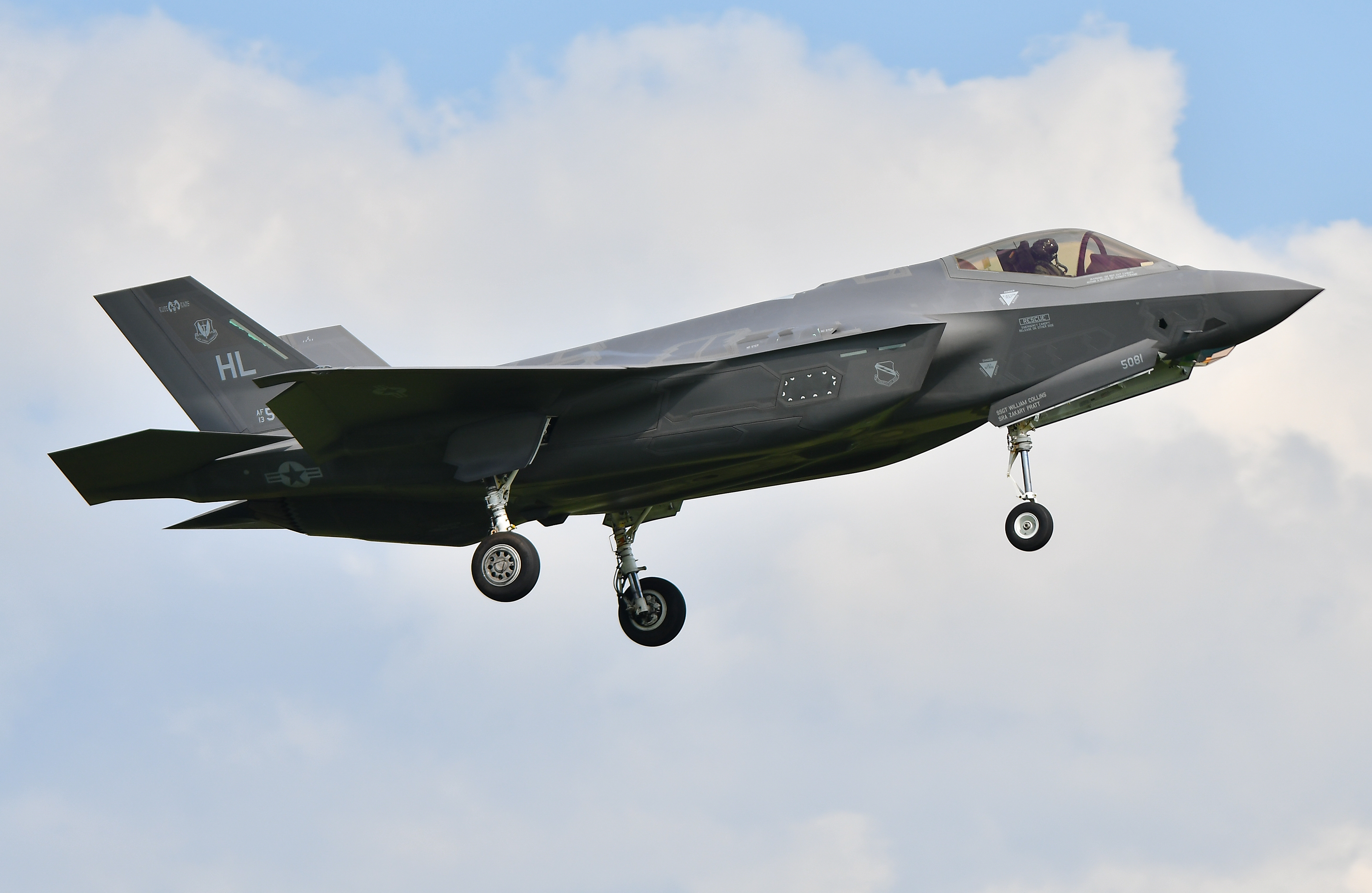 f-35A 13-5081 US Air Force