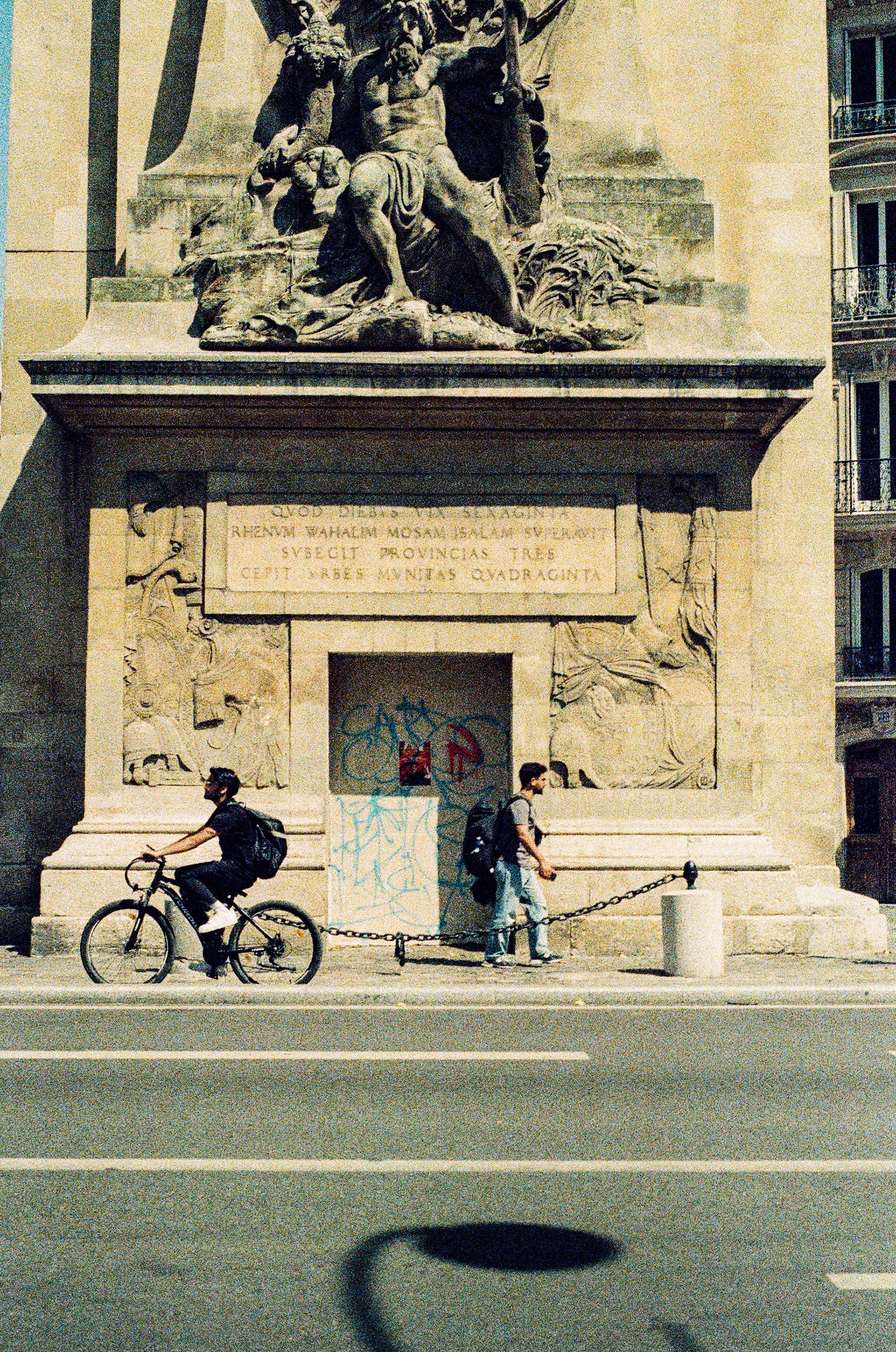 Porte Saint-Denis, 75010, Paris, Ile-de-France, France, 2025 (Argentique)