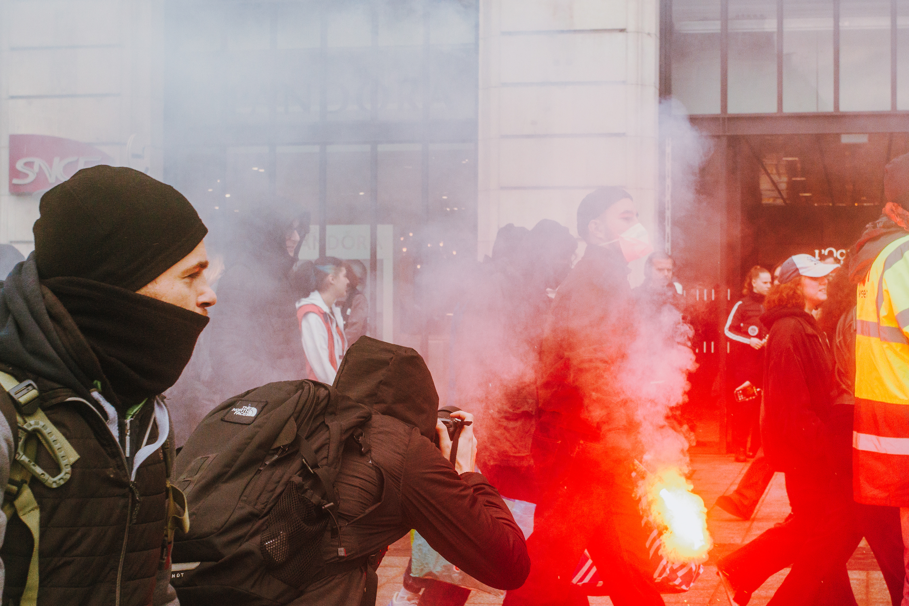 Manifestation contre le loi immigration de Gérald Darmanin (Premier ministre), Paris, France, 25 janvier 2024