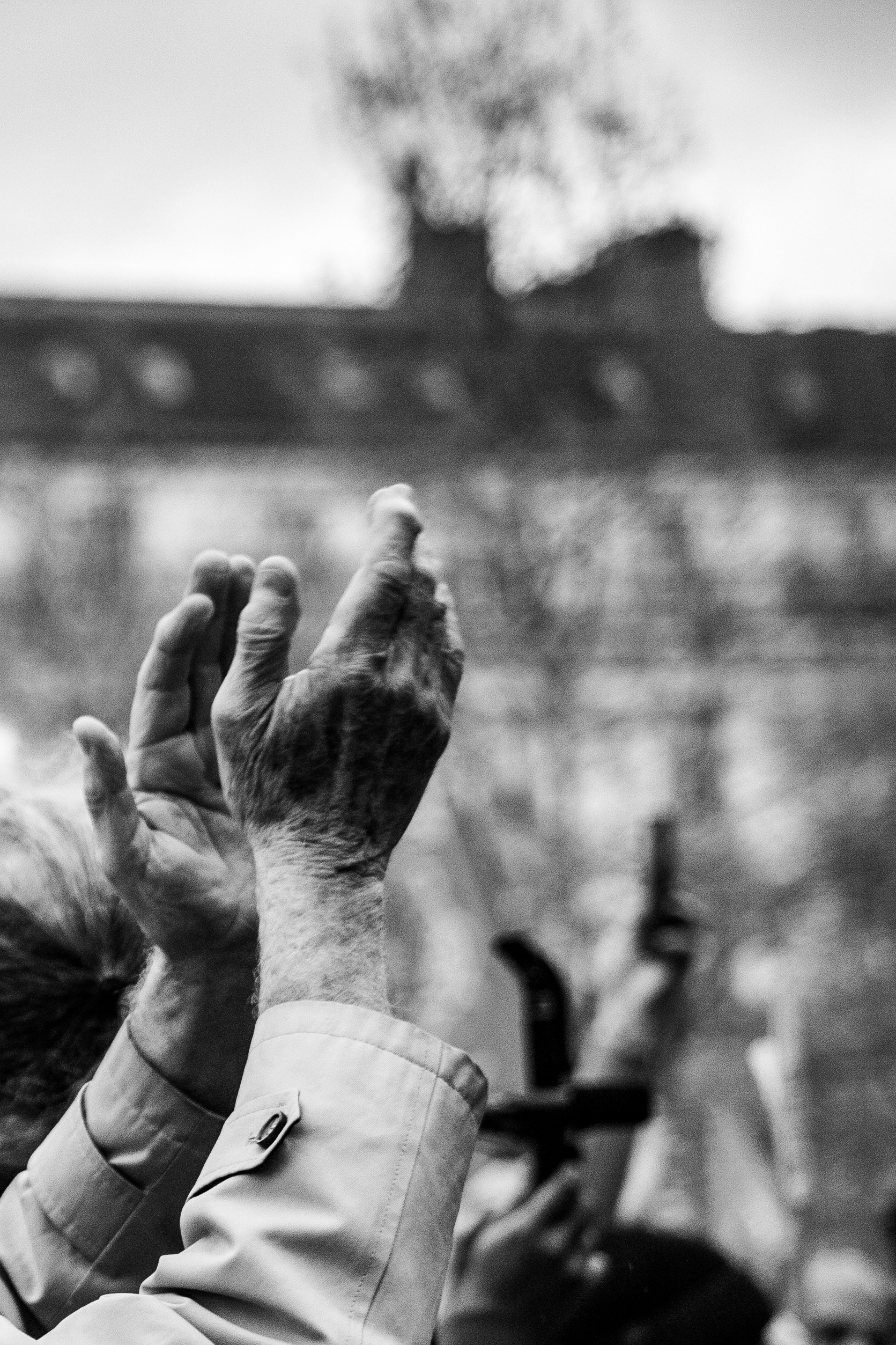 Manifestation pour la défense de l'Etat de Droit, 12 avril 2025, République, Paris, France