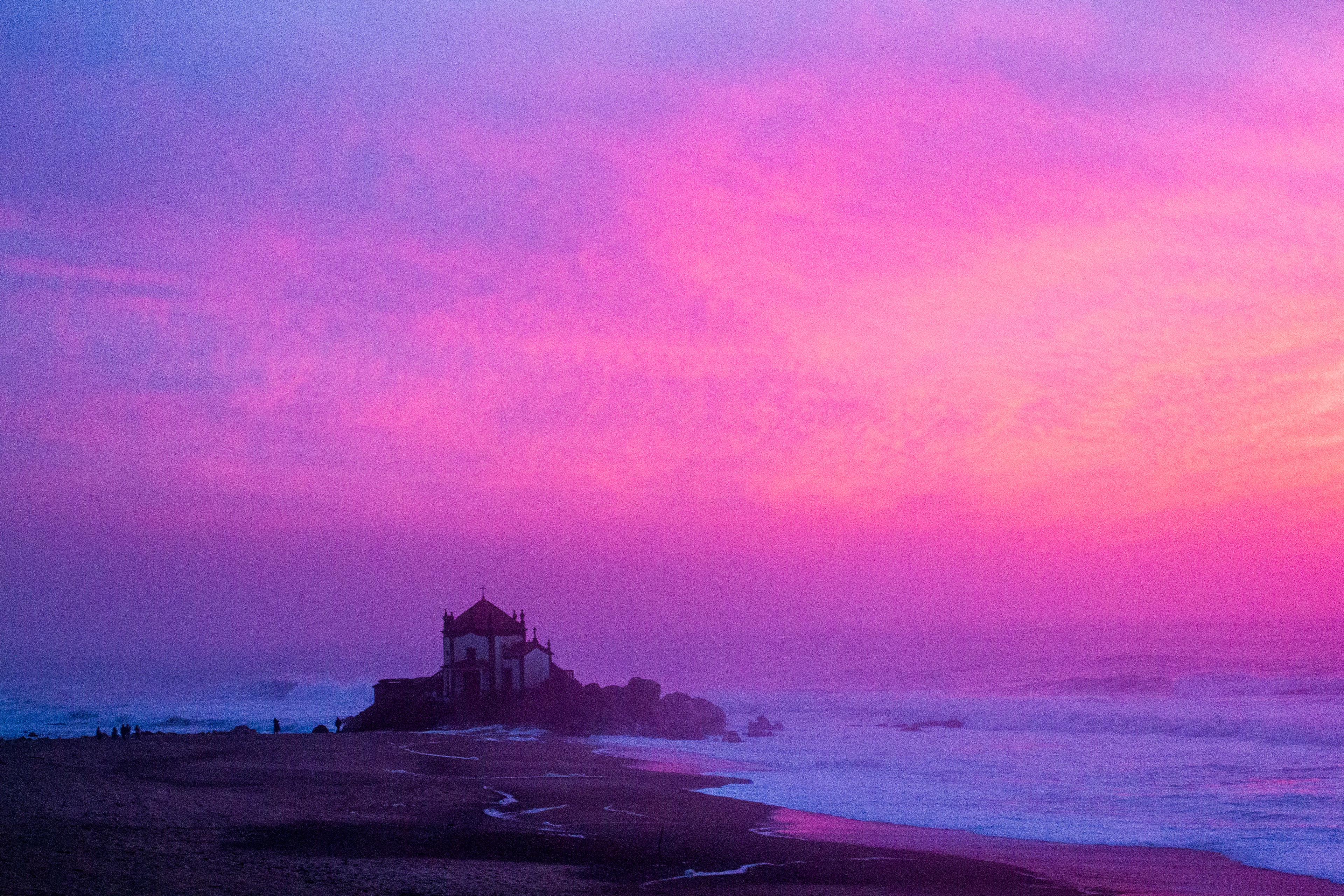 Capela do Senhor da Pedra, 4400, Vila Nova de Gaia, Nord, Portugal, 2023 (Numérique)