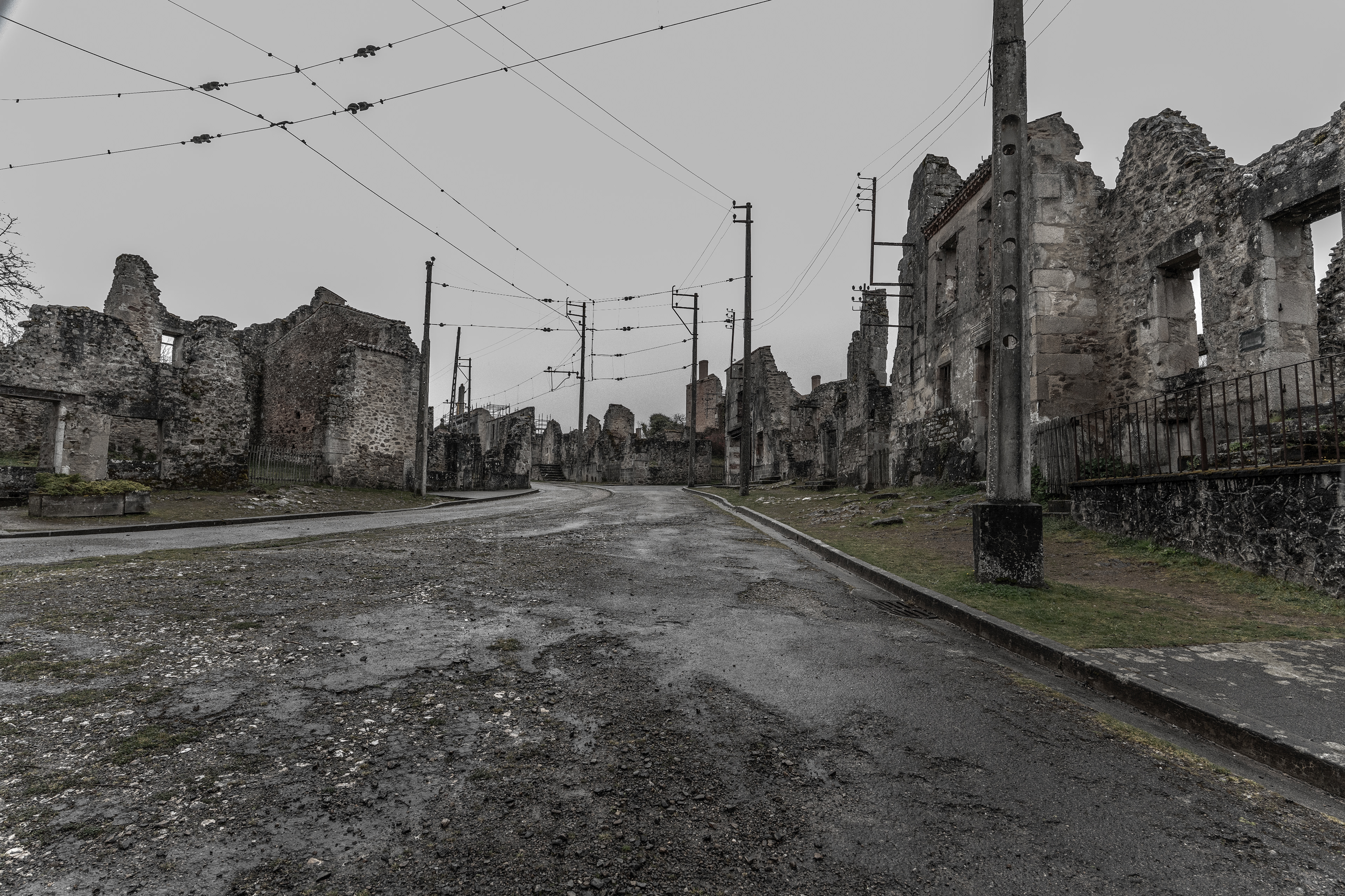 Village Martyr, Oradour-sur-Glane, France