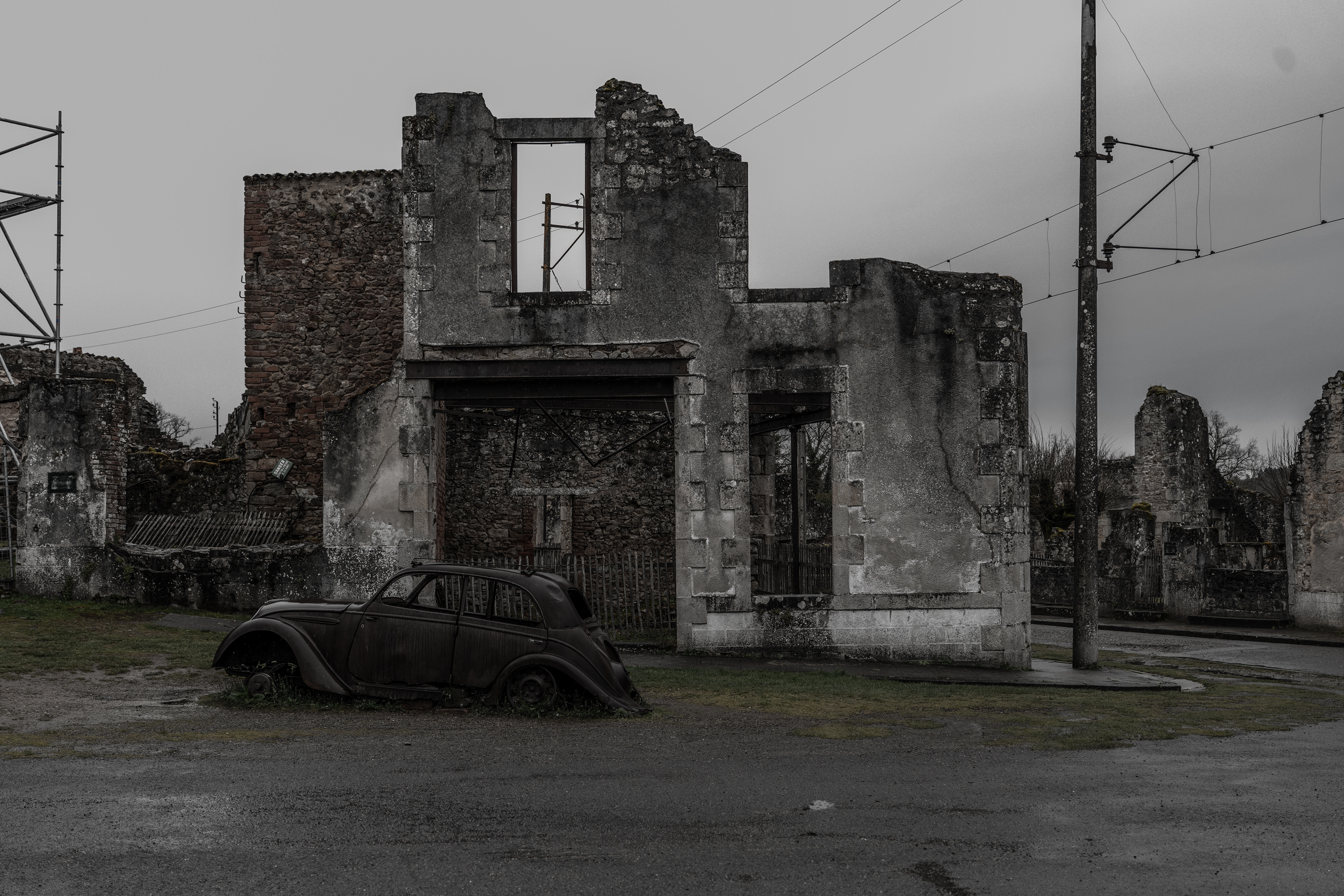 Village Martyr, Oradour-sur-Glane, France