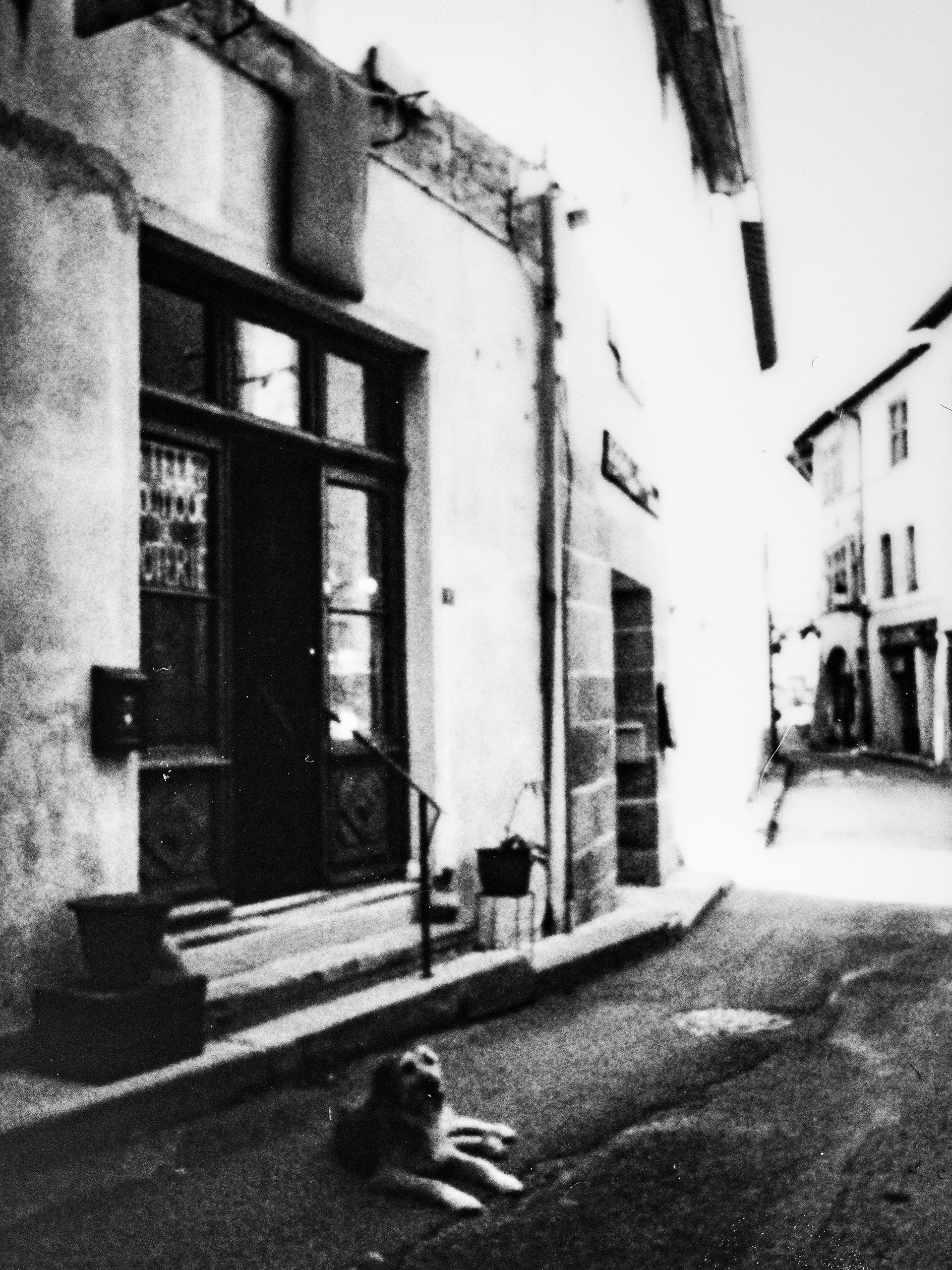 Boulangerie, 38160, Saint Antoine l'Abbaye, Isère, Auvergne-Rhône-Alpes, France, 2026 (Polaroid)
