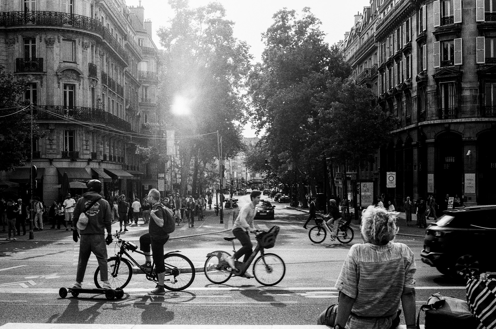 Bastille, 75004, Paris, Ile-de-France, France, 2025 (Argentique)