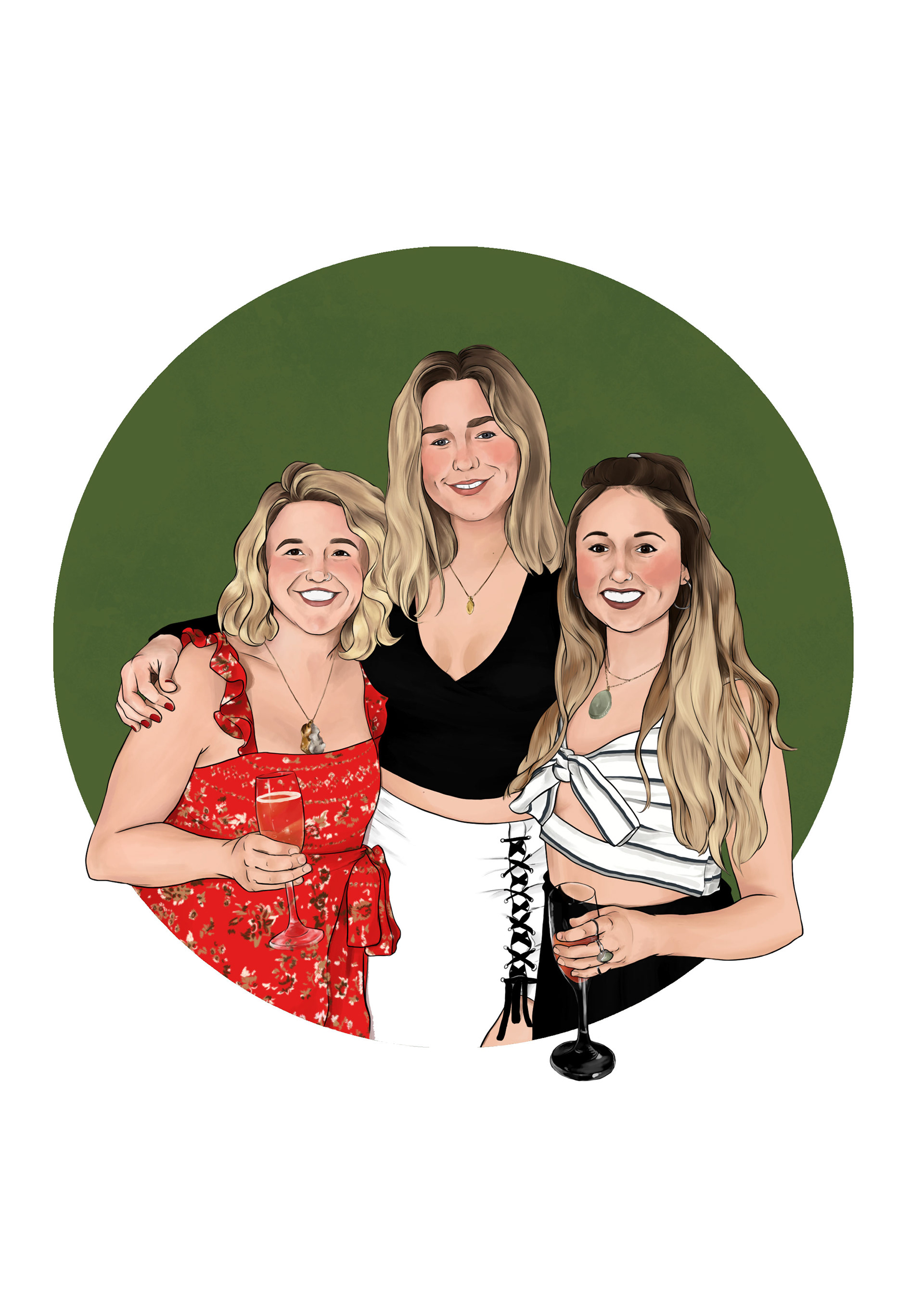 Commissioned portrait