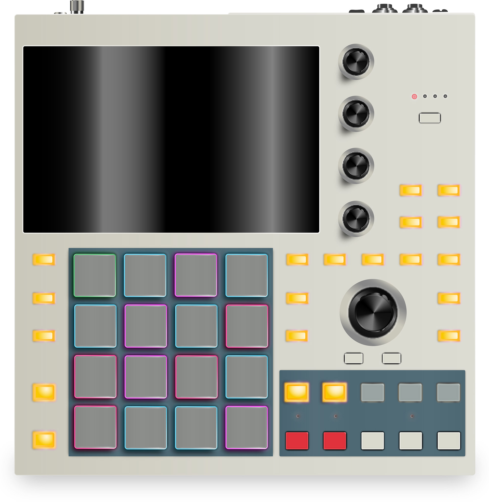 AKAI MPC Illustration