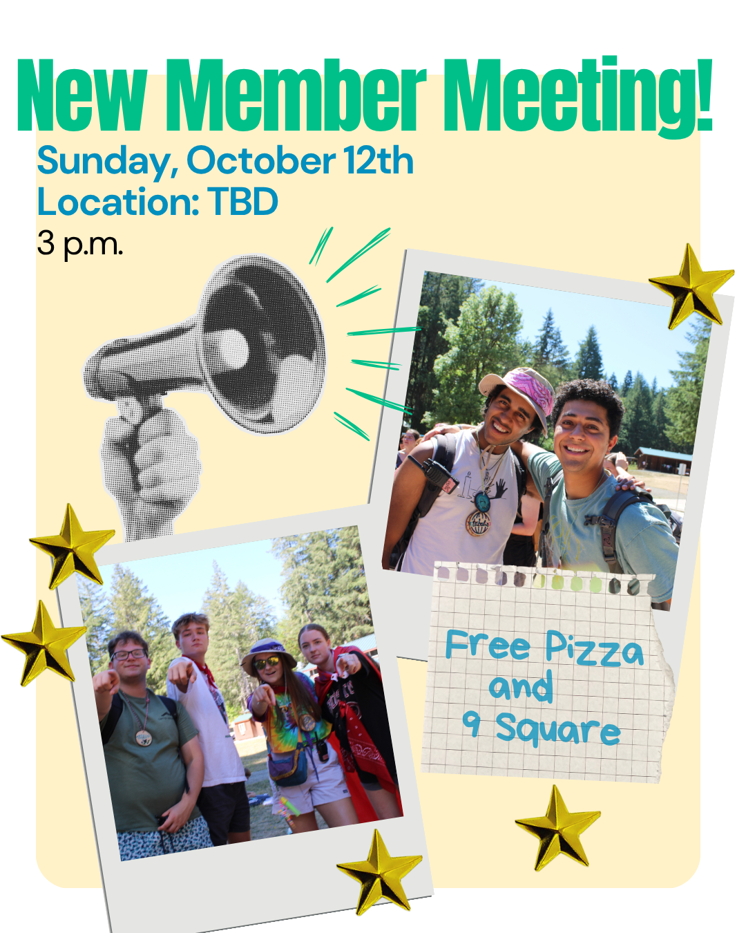 New Member Recruitment Post Layout 1