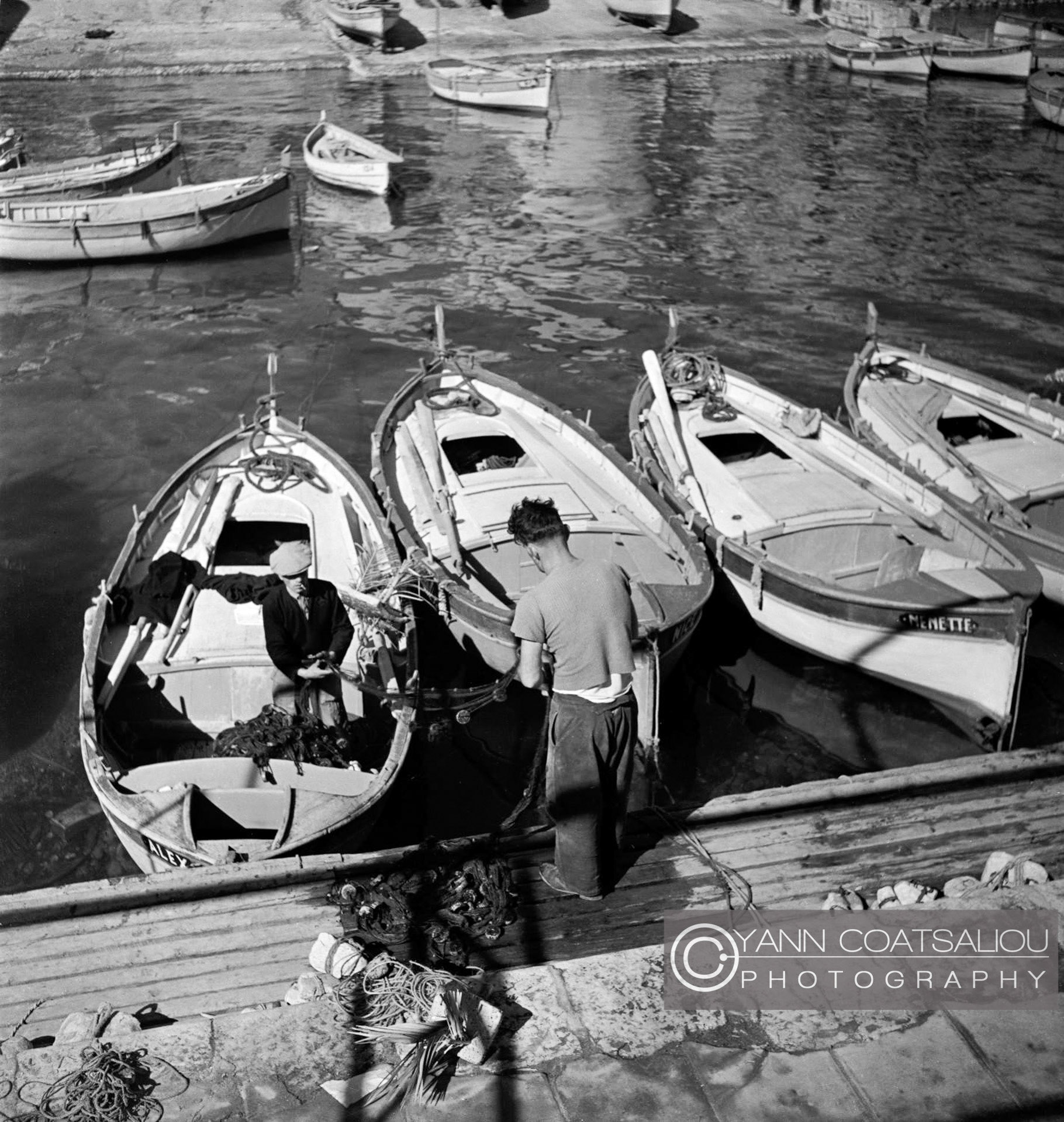 Port de Nice 1946