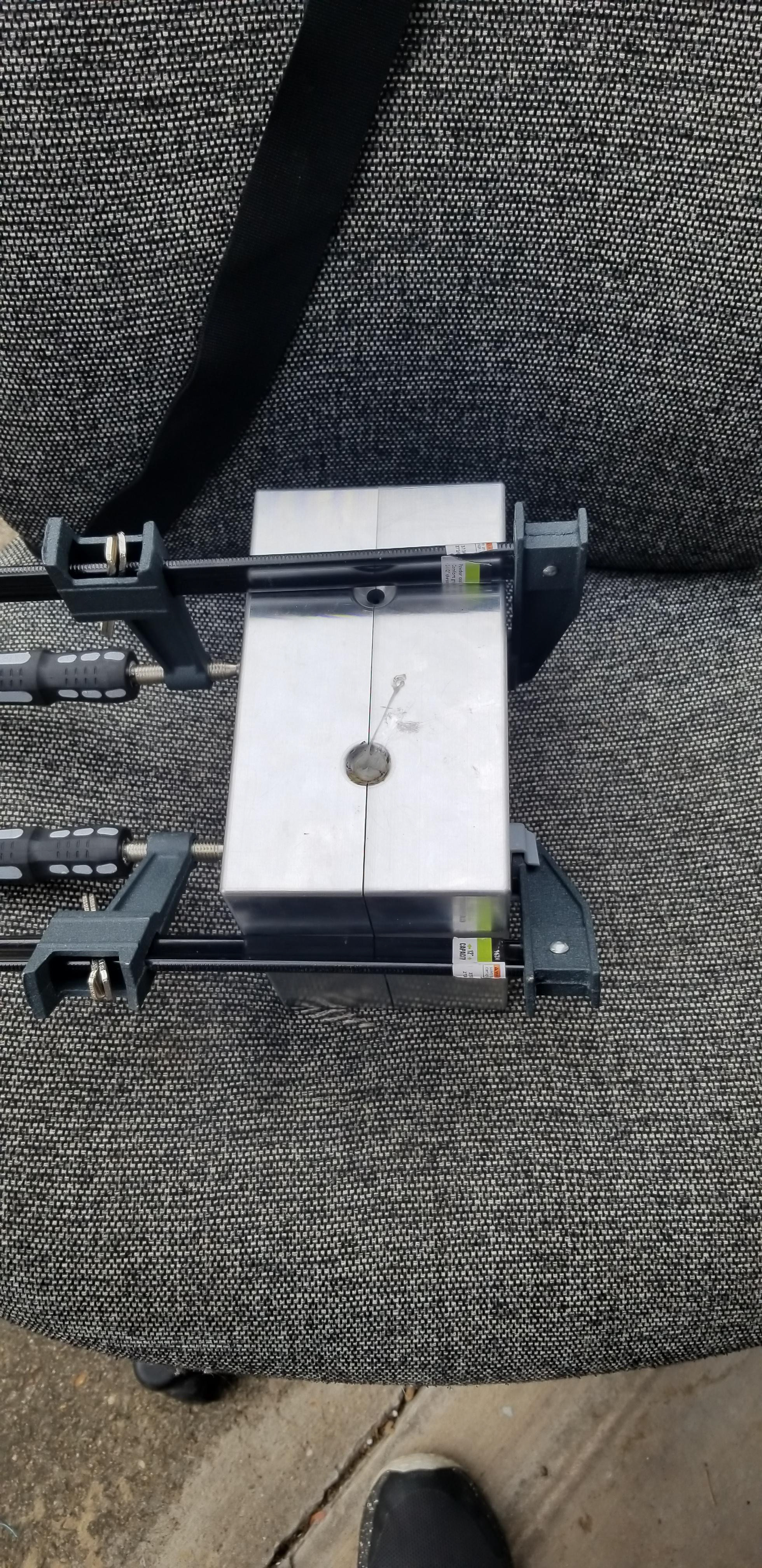 We used clamps to reduce the flashing but that didn't prevent short shots.