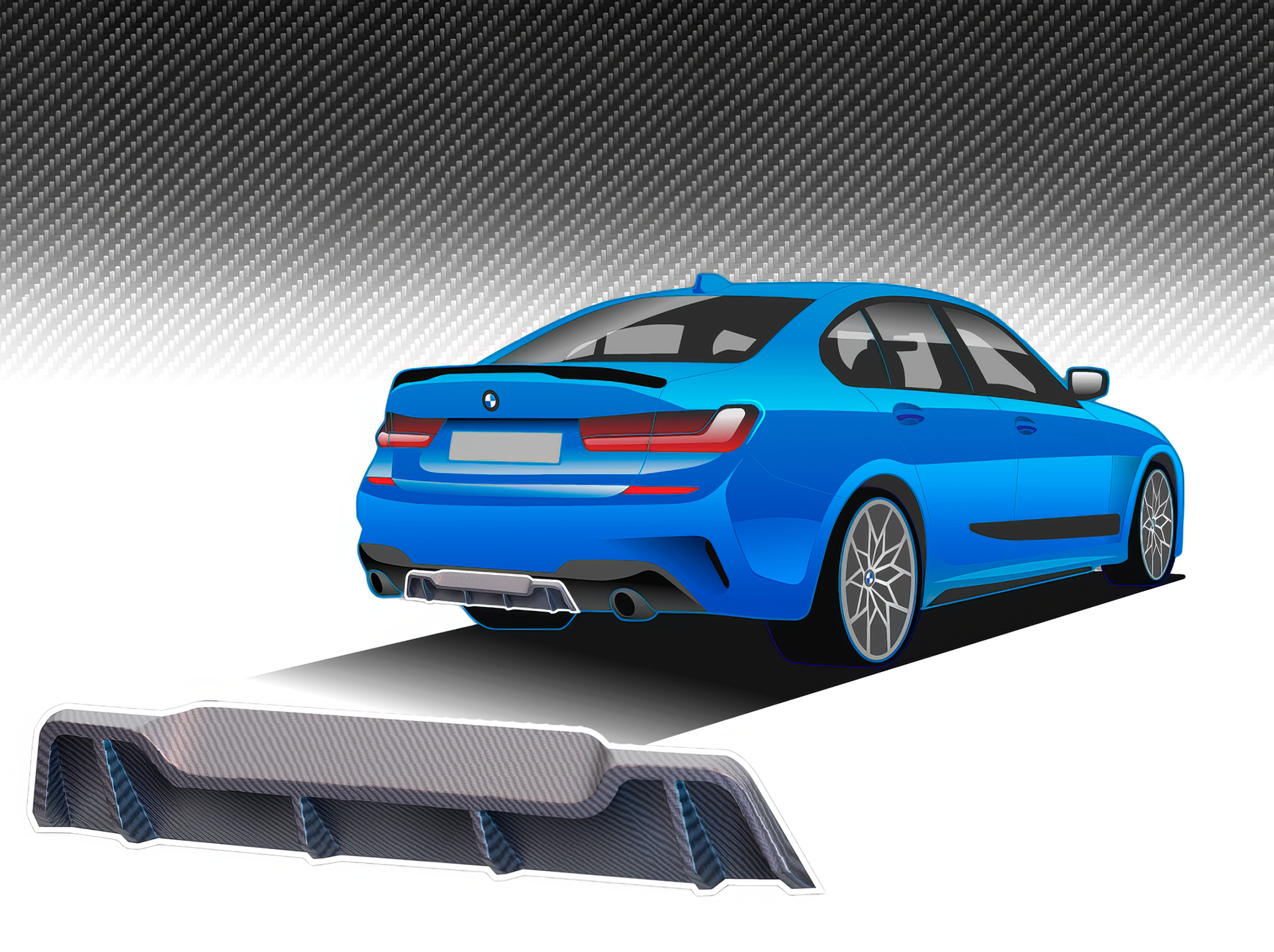 Illustration Carbon BMW