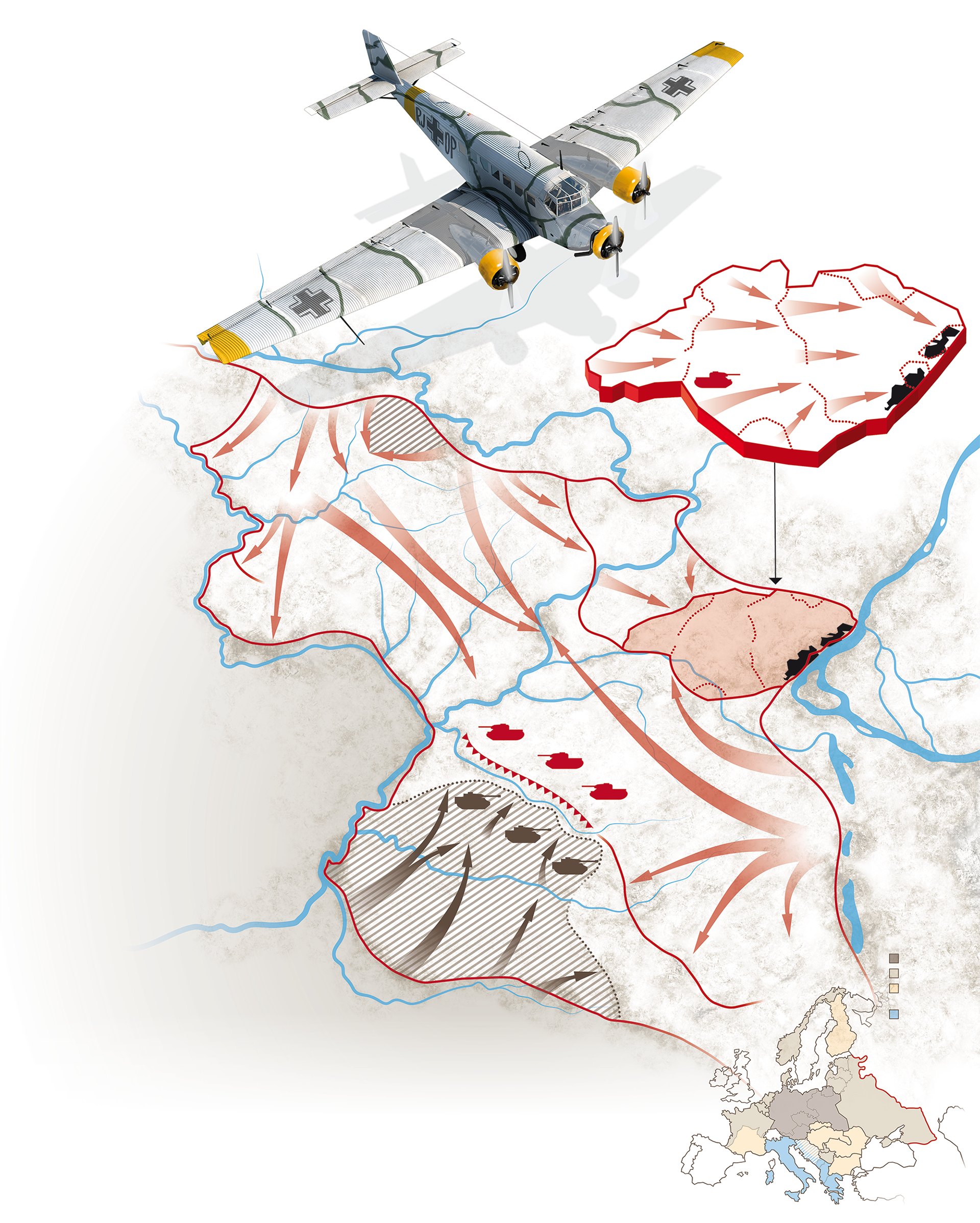 Infografik Stalingrad