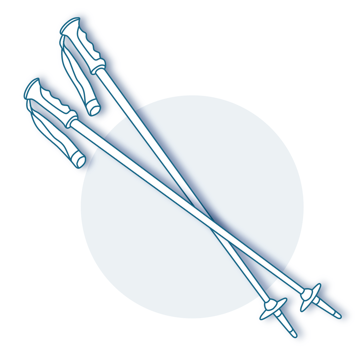 Ski poles