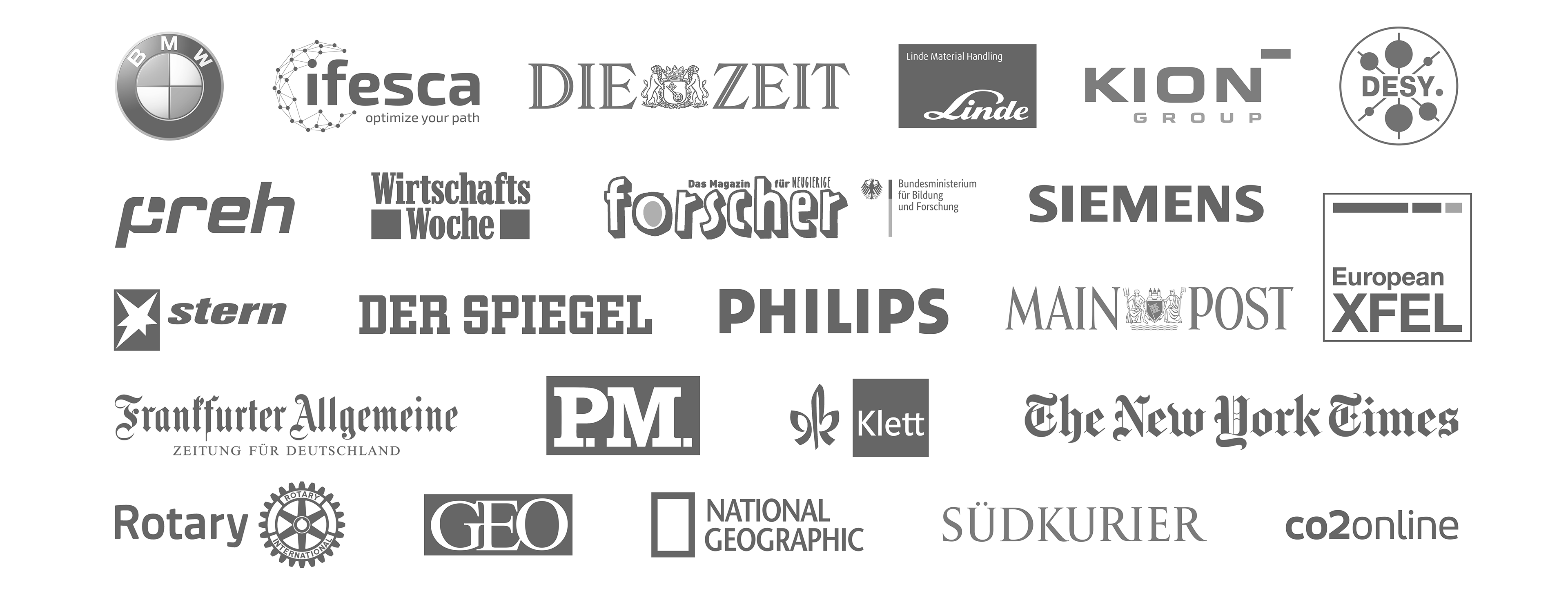 Firmen- und Kunden Logos