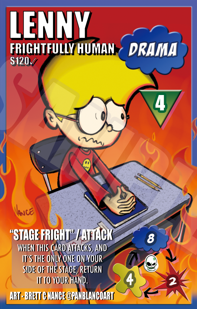 S120 Lenny: Frightfully Human - @panblancoart