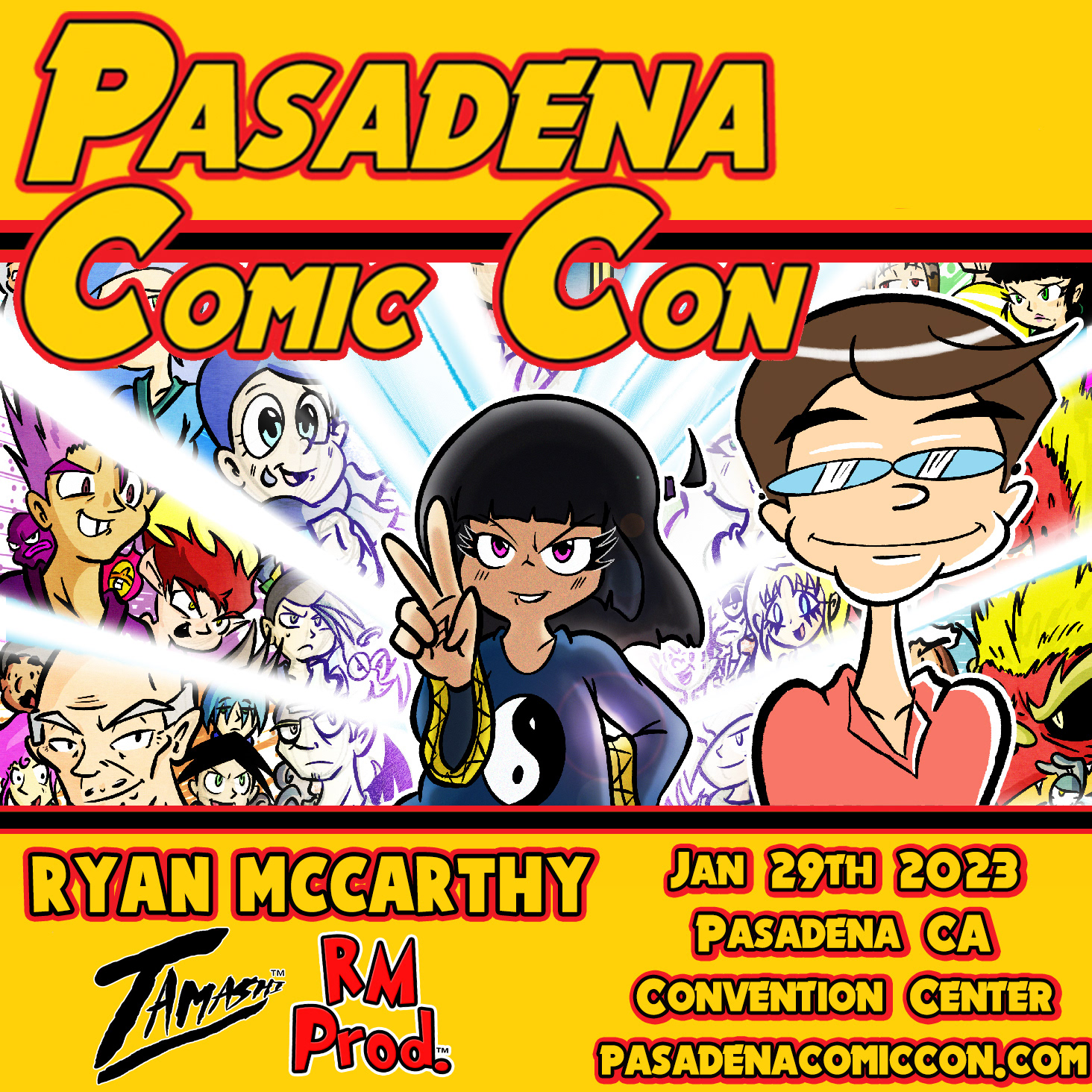 Pasadena Comic Con 2023 Promo