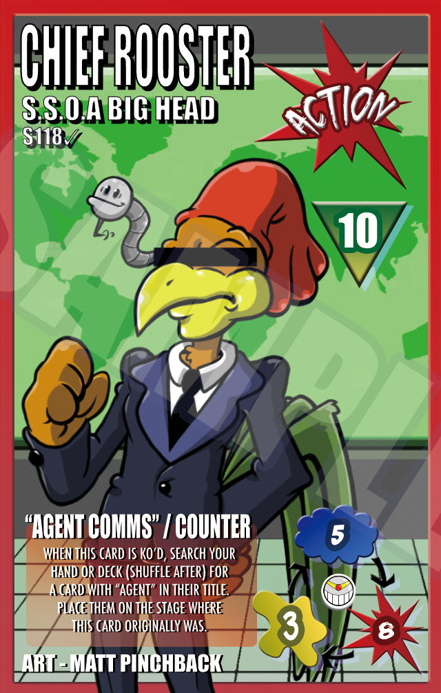 S118 Chief Rooster: S.S.O.A Big Head - @pinchytoons