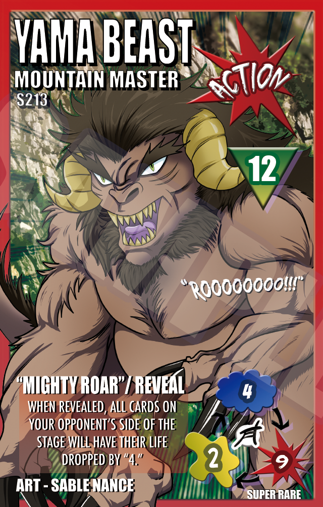 S213 Yama Beast: Mountain Master - Sable Nance