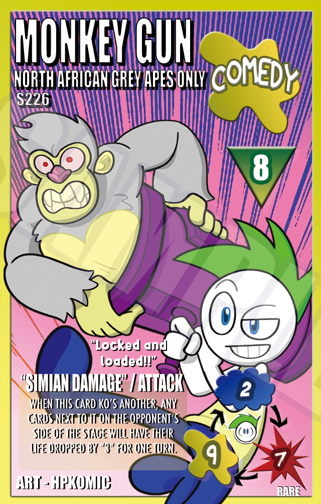 S226 Monkey Gun: North African Grey Apes Only - HPKomic