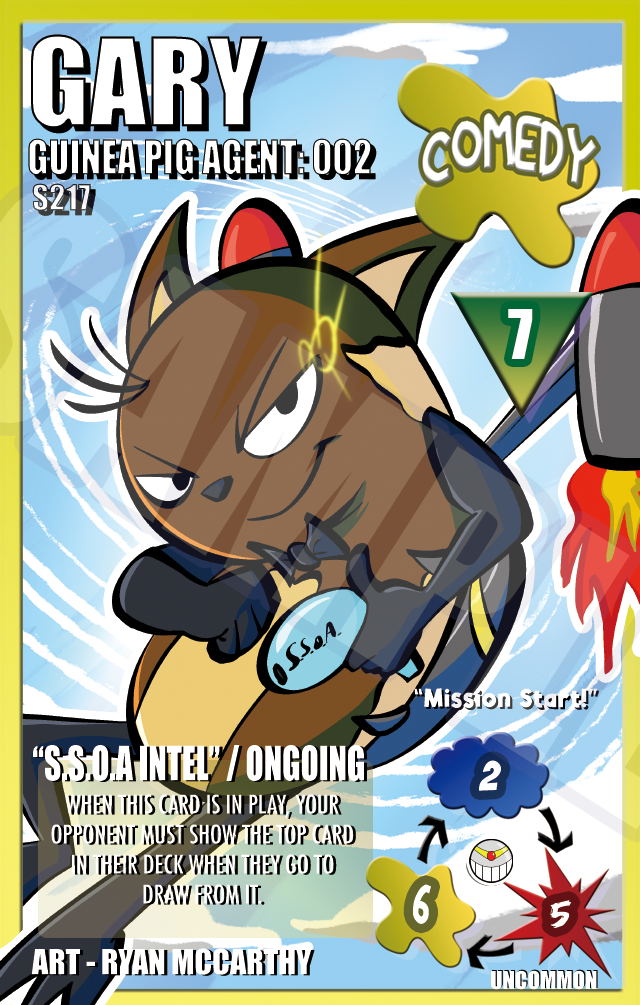 S217 Gary: Guinea Pig Agent: 002 - Ryan McCarthy