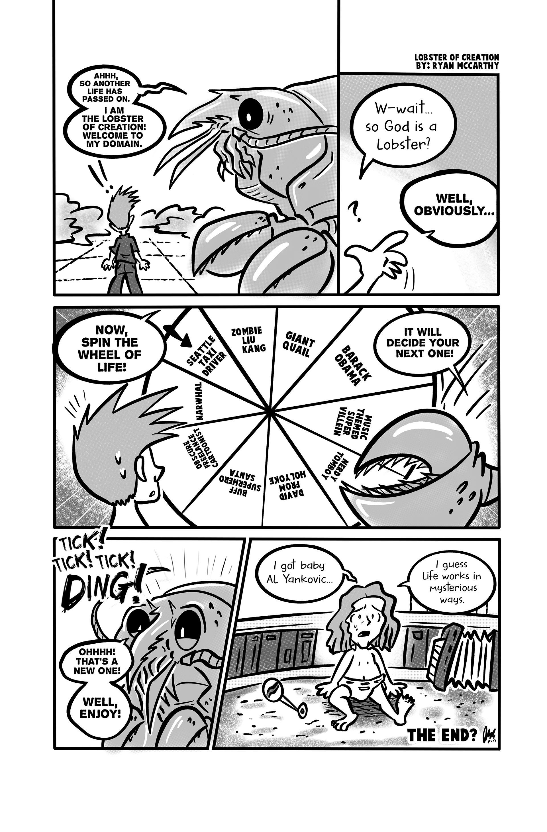 Lobster of Creation / Sketchy Bugs Rebirth Zine