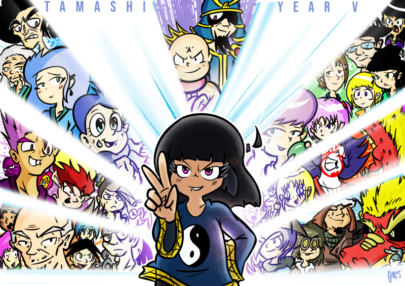 Tamashi V - Anniversary Illustration - (2022)