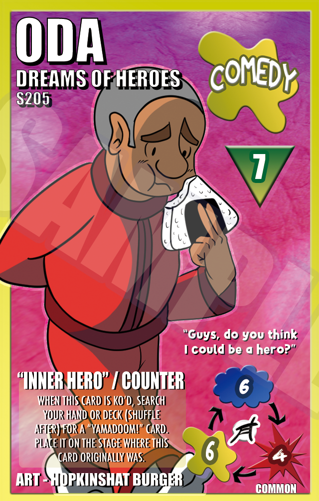 S205 Oda: Dreams of Heroes - Hopkinshat Burger