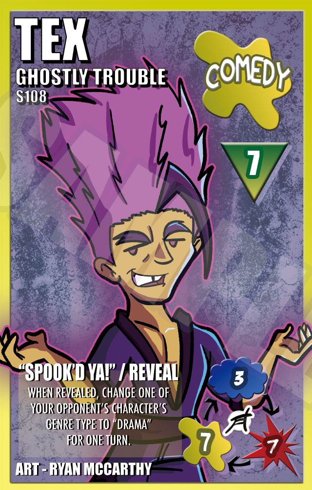 S108 Tex: Ghostly Trouble - Ryan McCarthy (Starter Variant)