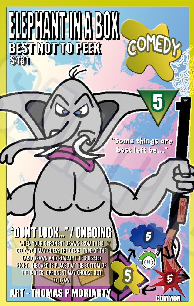 S431 Elephant in a Box: Best not to Peek - Thomas P Moriarty