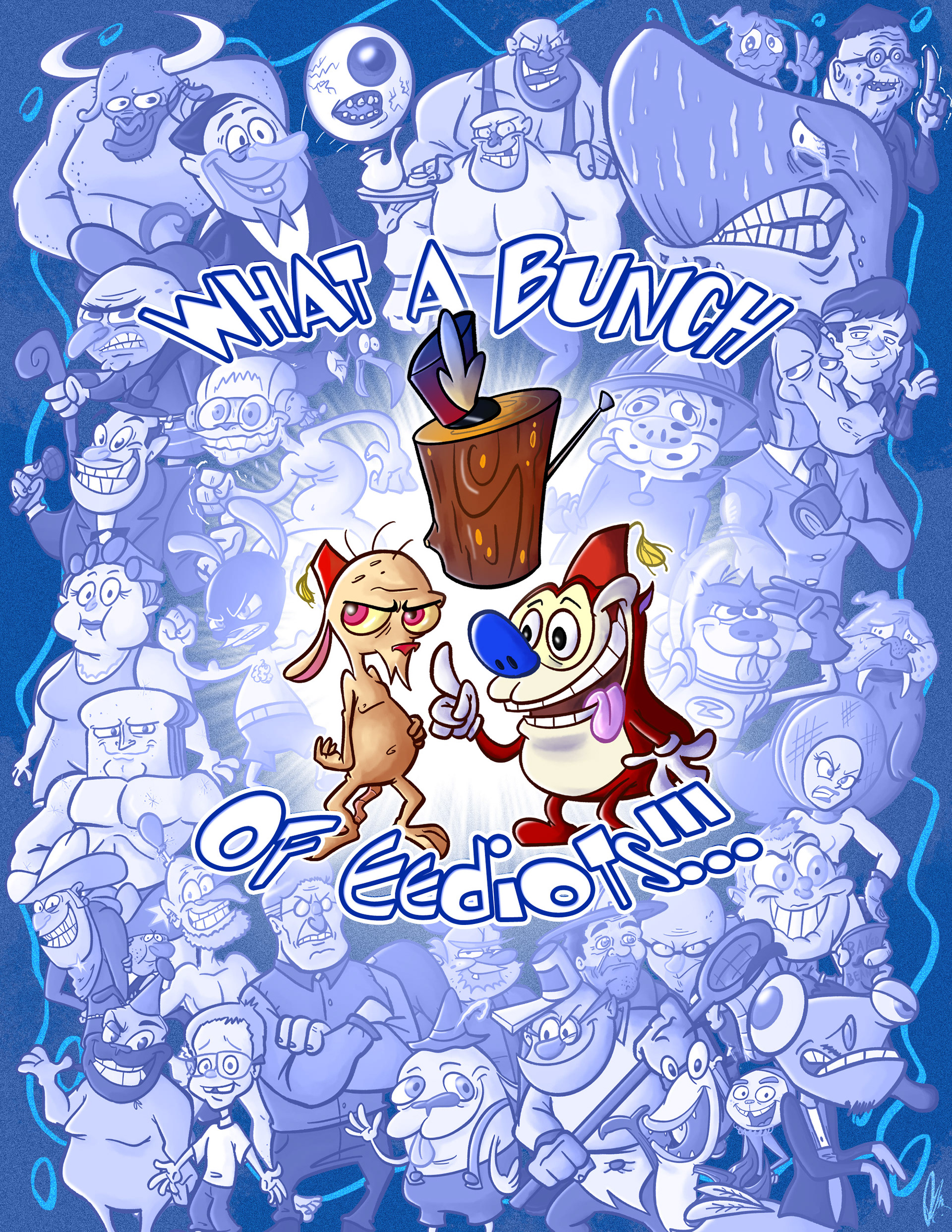 Bunch of Eediots (Ren & Stimpy Show) / 2024