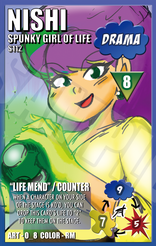 S112 Nishi: Spunky Girl of Life - @o___8