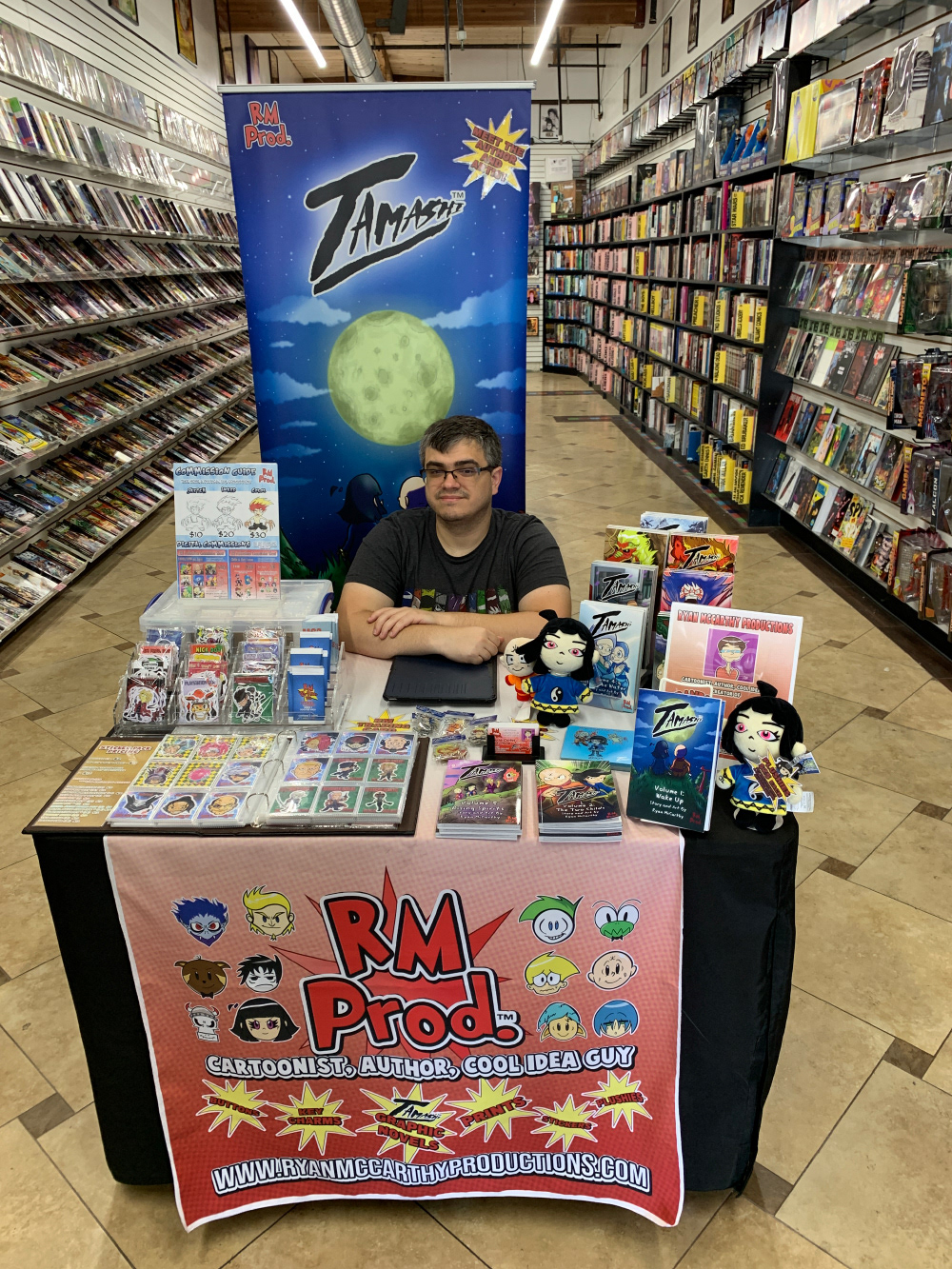 The Comic Bug Book Signing
