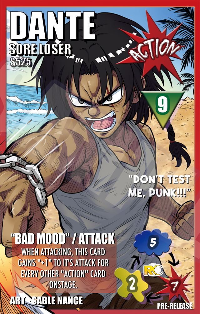 S525 Dante: Sore Loser - Sable Nance