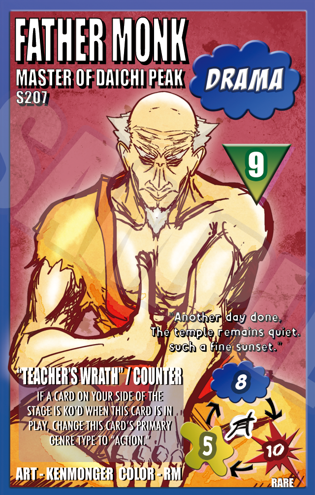 S207 Father Monk: Master of Daichi Peak - Kenmonger