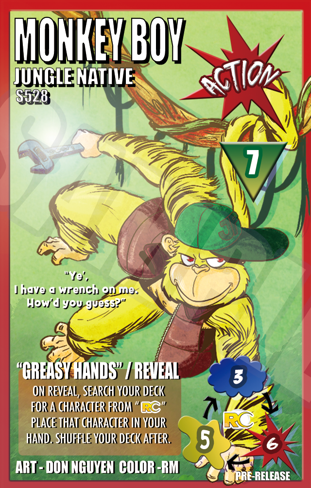 S528 Monkey Boy: Jungle Native - Don Nguyen