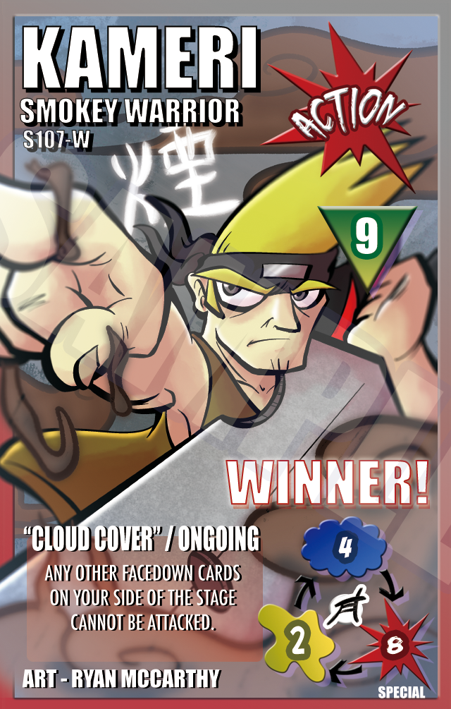 S107 - Kameri: Smoky Warrior - WINNER Variant