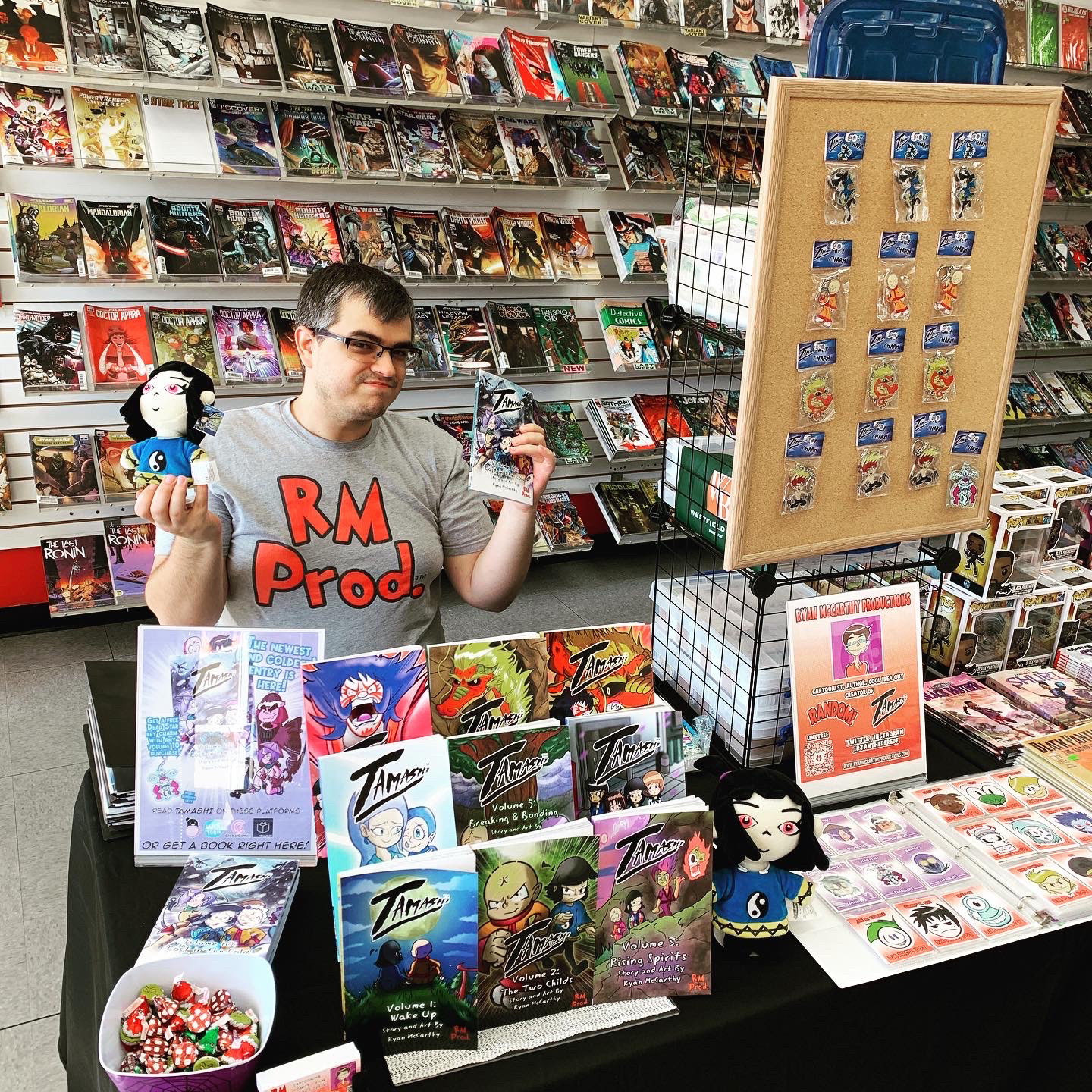 The Comic Bug Volume 10 Book Signing