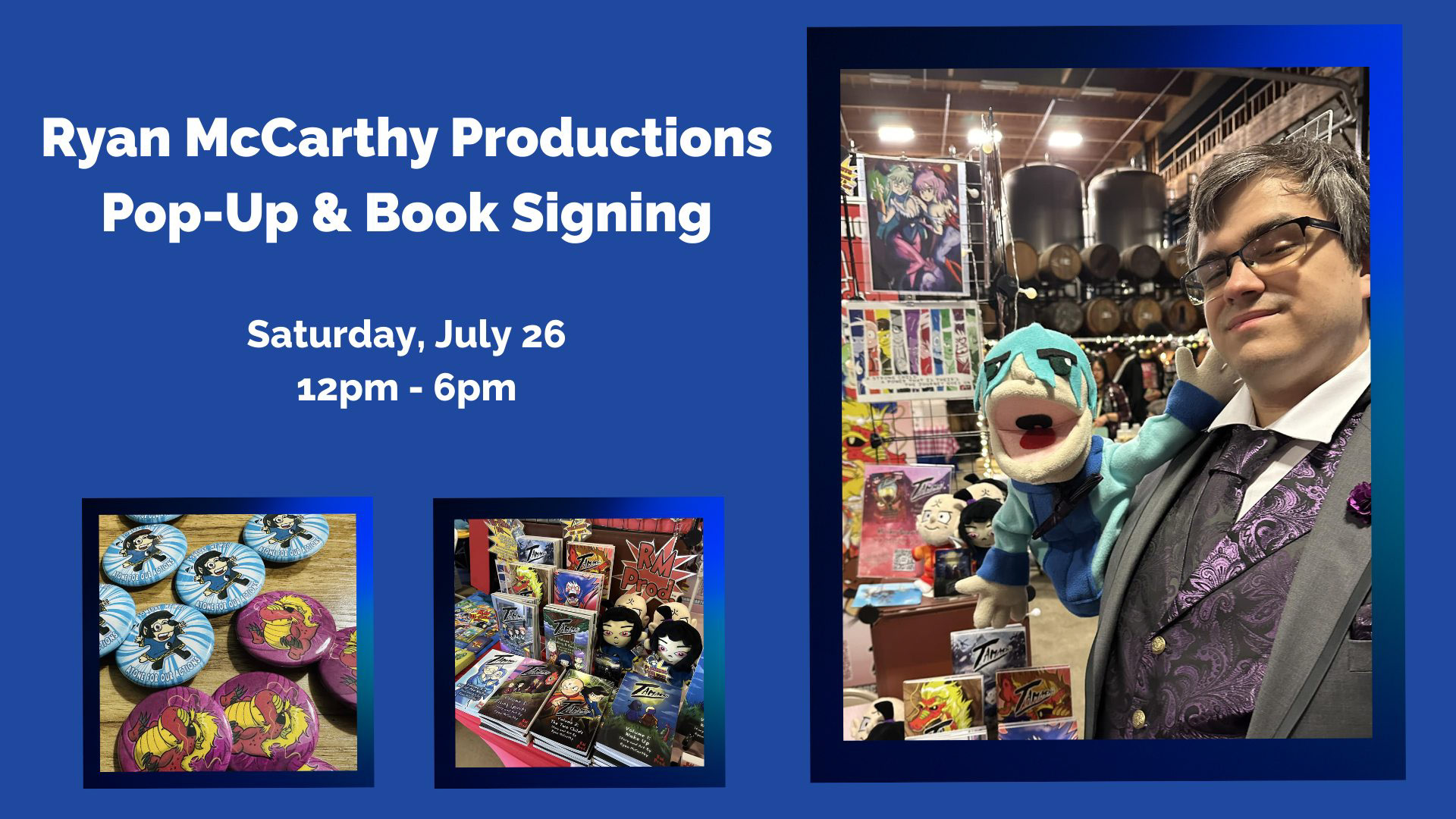 Parcels Book Signing, Liberty Tree Mall - Danvers, MA