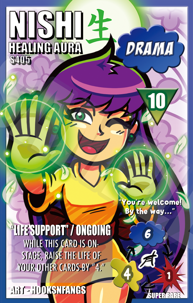 S405 Nishi: Healing Aura - Hooksnfangs