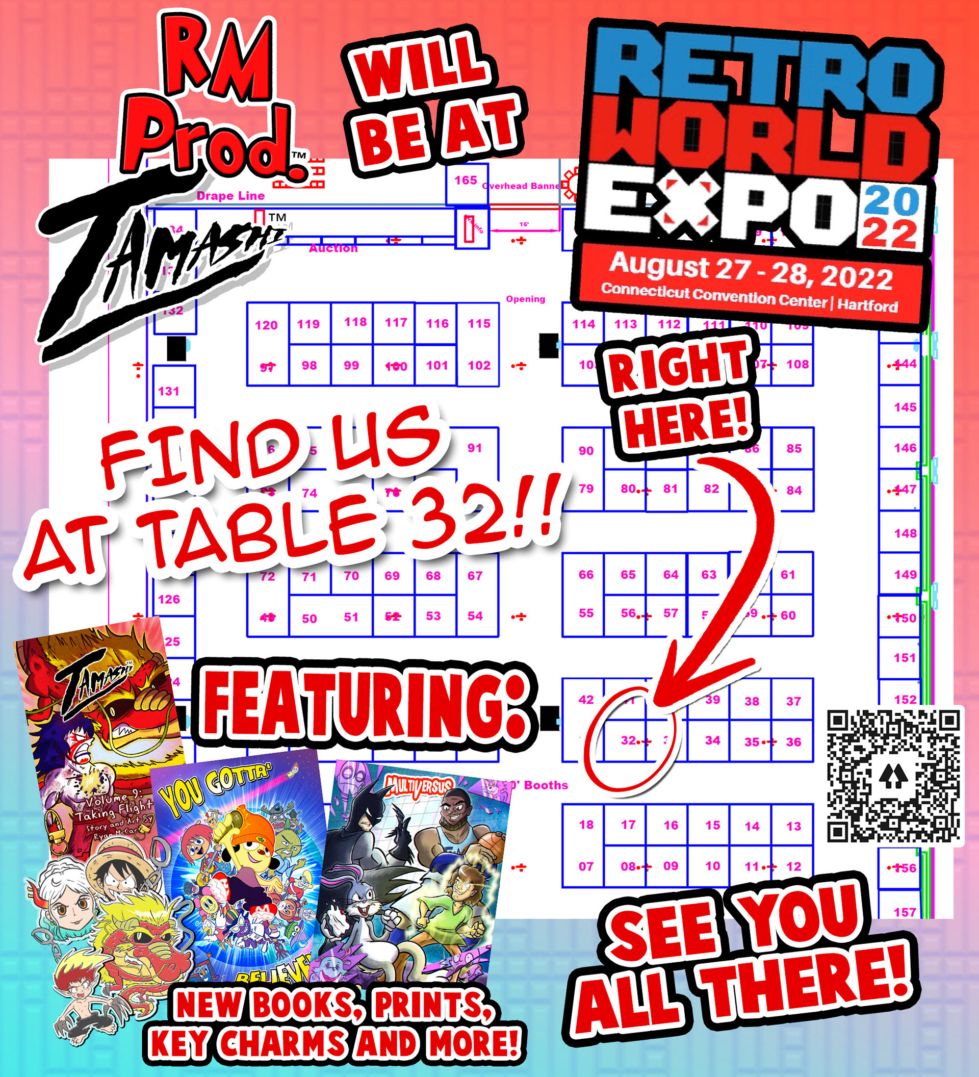 RetroWorld Expo 2022 Map Promo