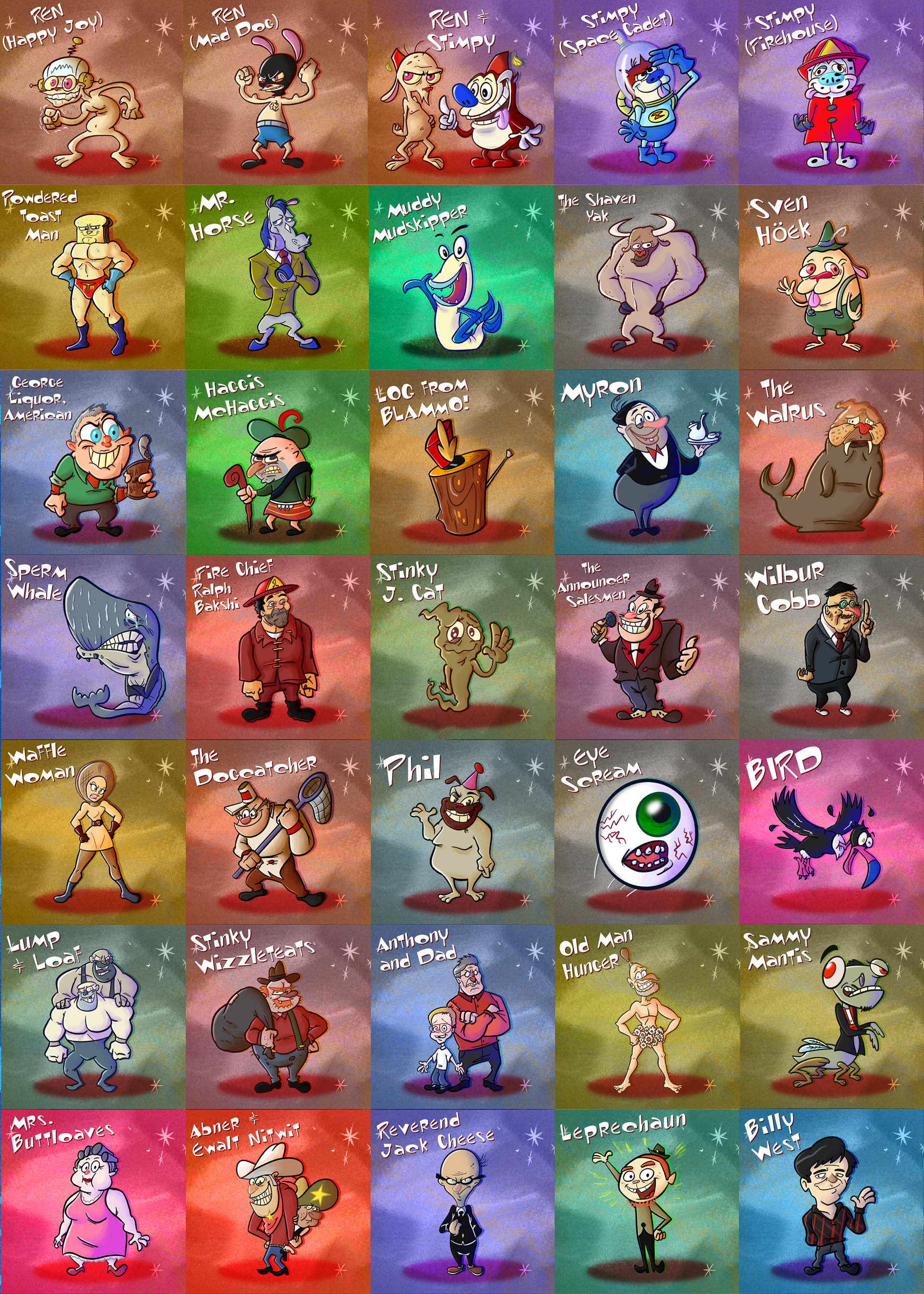 Bunch of Eediots Showcase (Ren & Stimpy Show) / 2024