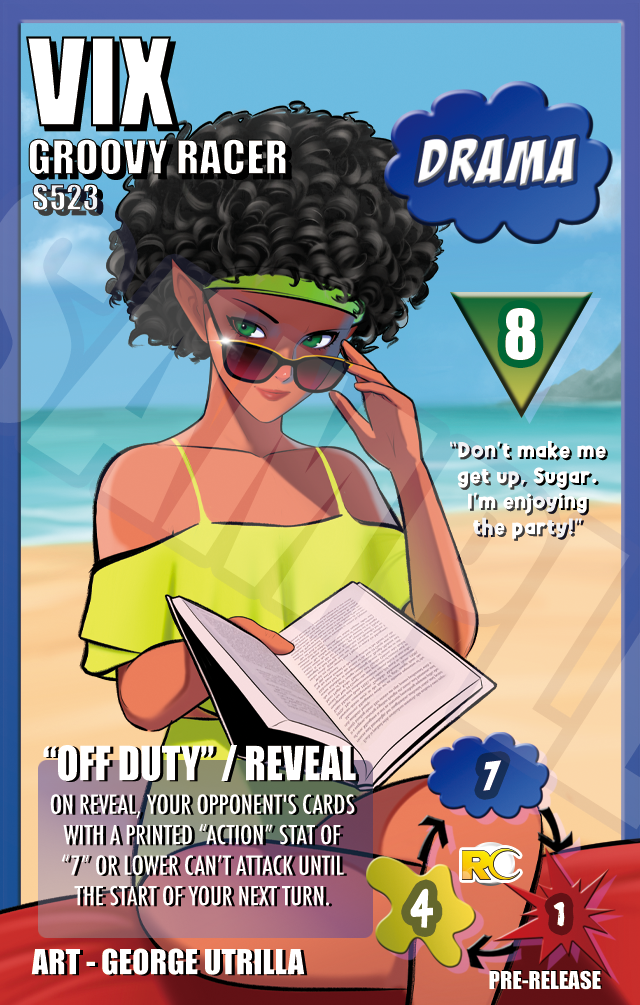 S523 Vix: Groovy Racer - George Utrilla